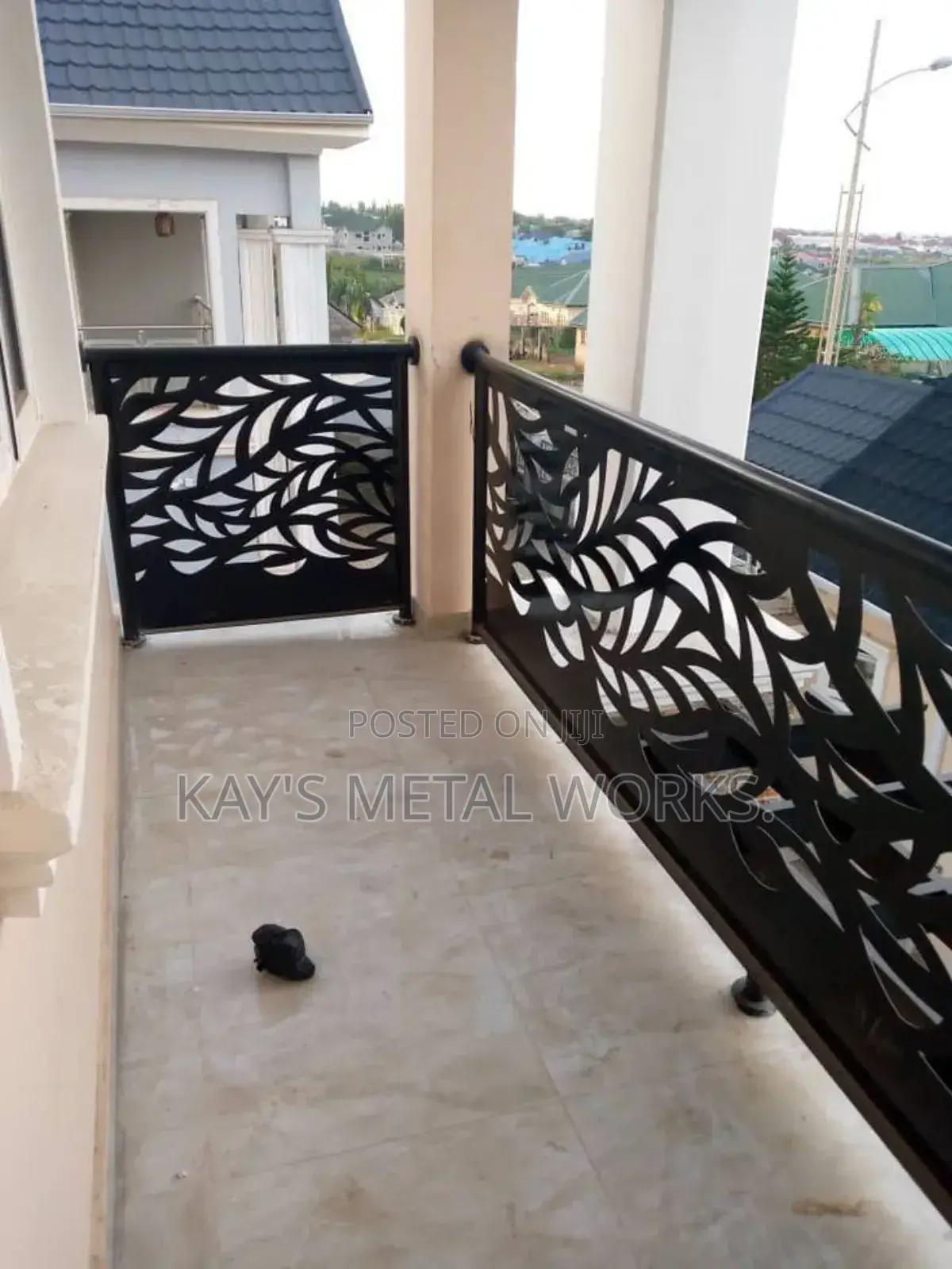 CNC Laser Cut Staircase Railing | Modern Balustrade Design