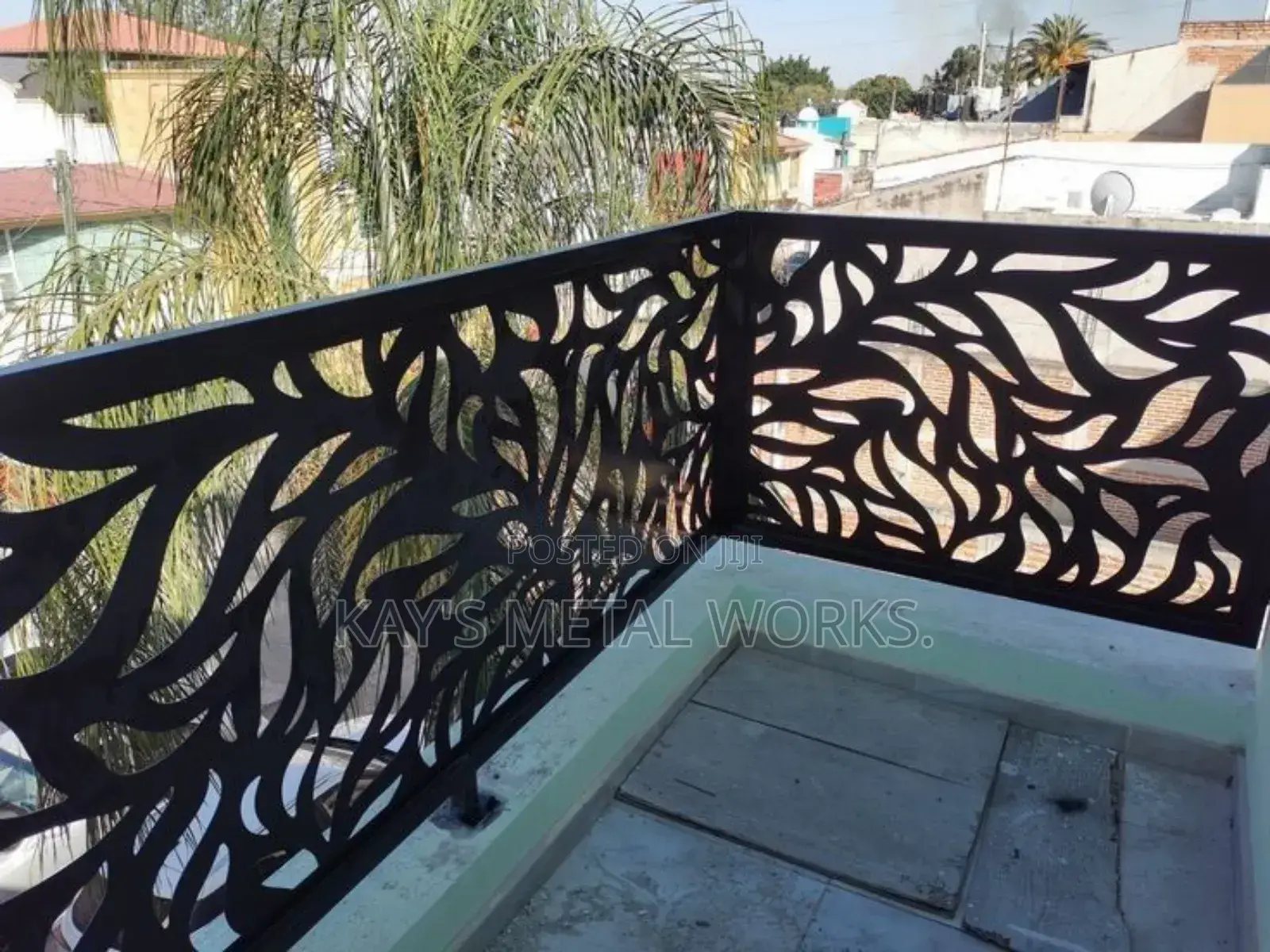 CNC Laser Cut Staircase Railing | Modern Balustrade Design