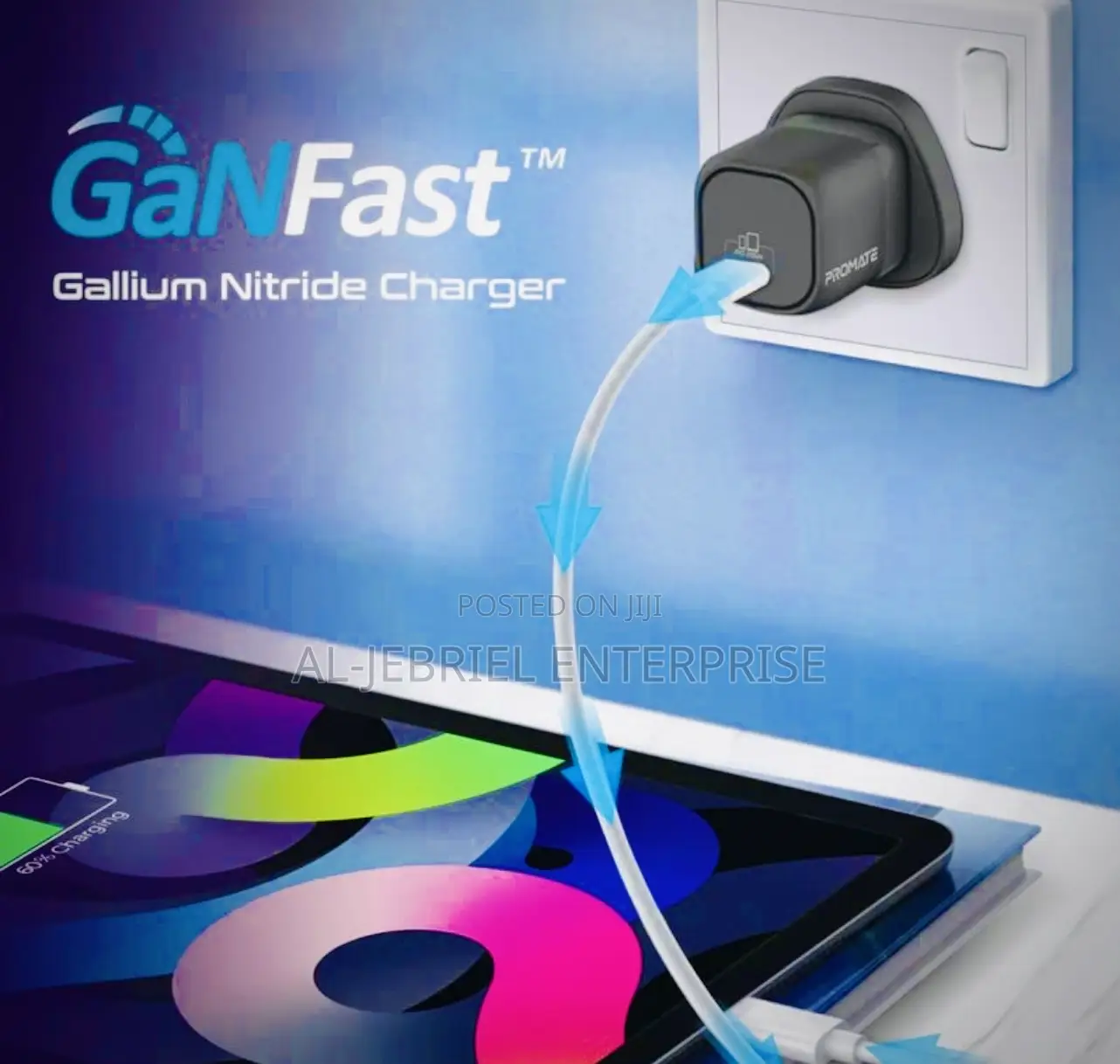 Quick Charge Powerport-25watts Promate USB-C WALL CHARGER
