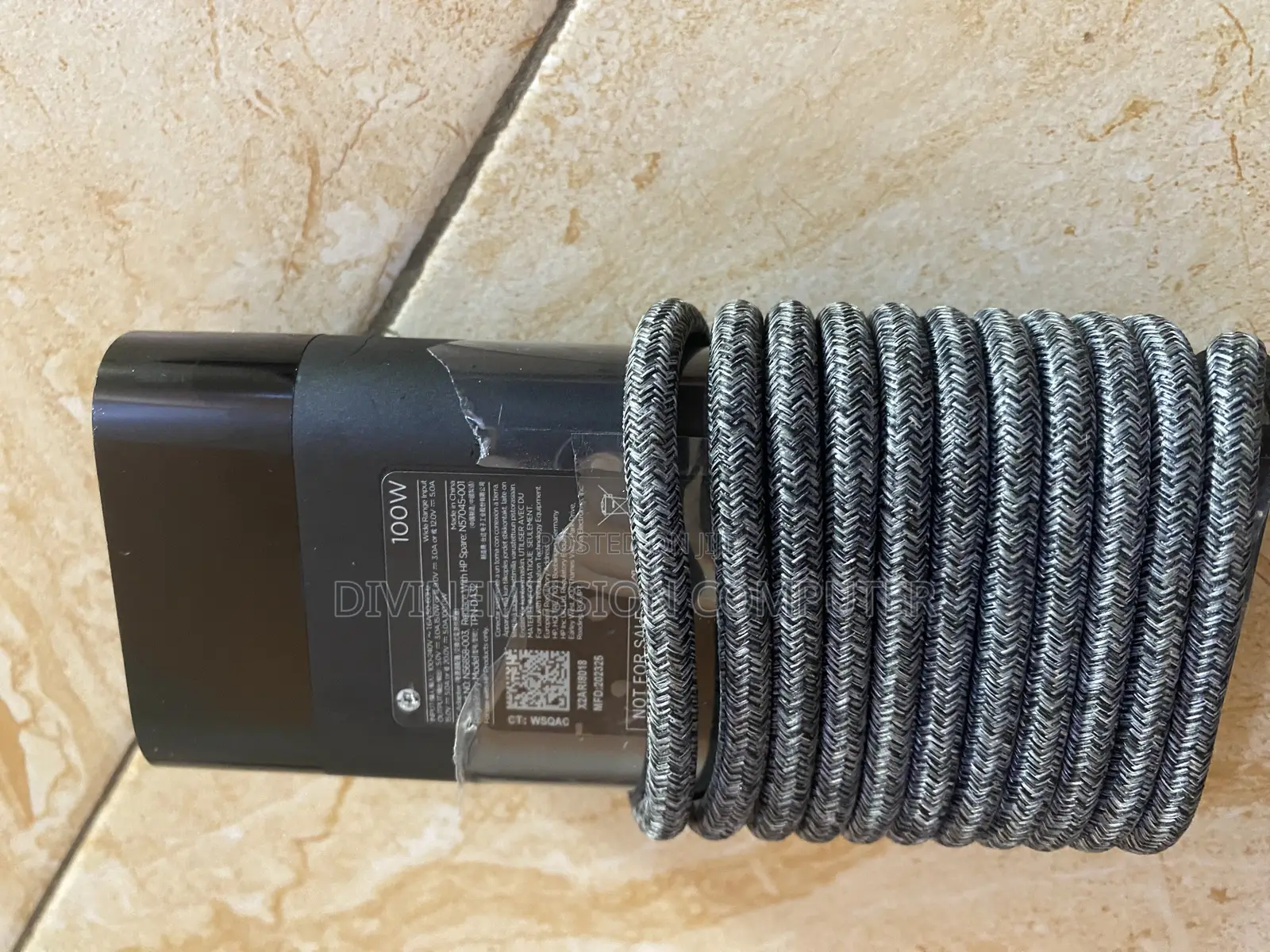 Hp Type C Home Used Adapter/Charger 100w,5v~3a,To 20v~5a.