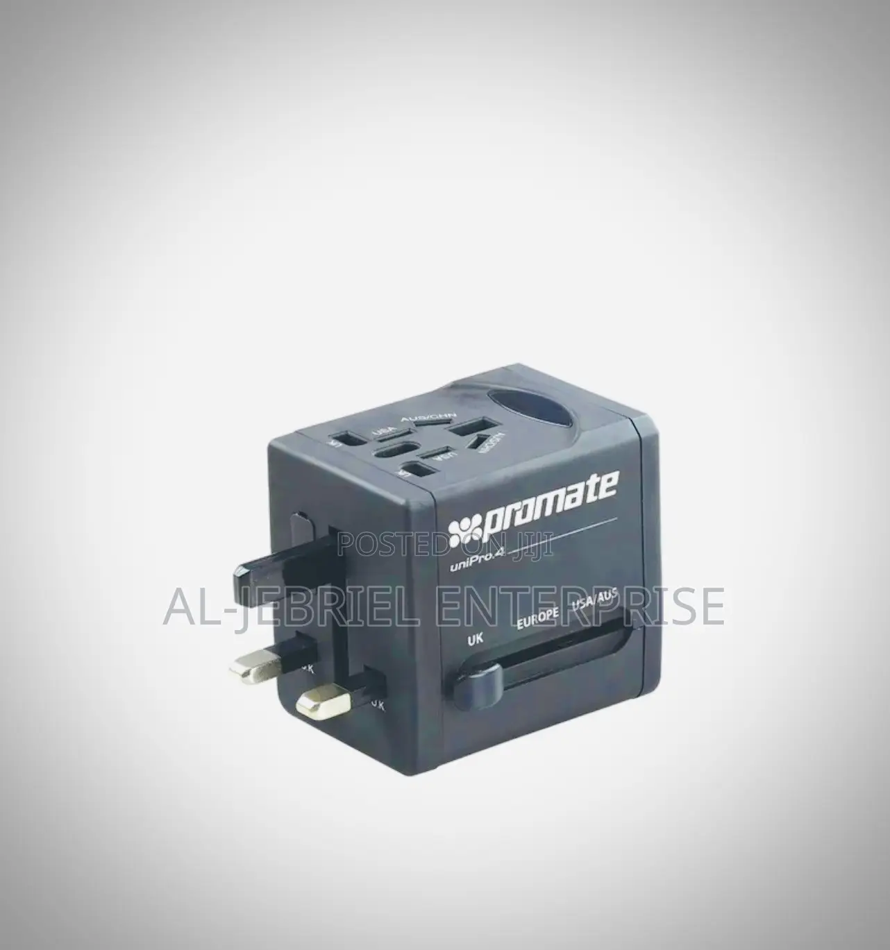 Multi-Regional Promate UNIPRO-4 Travel Adapter + USB PORTS