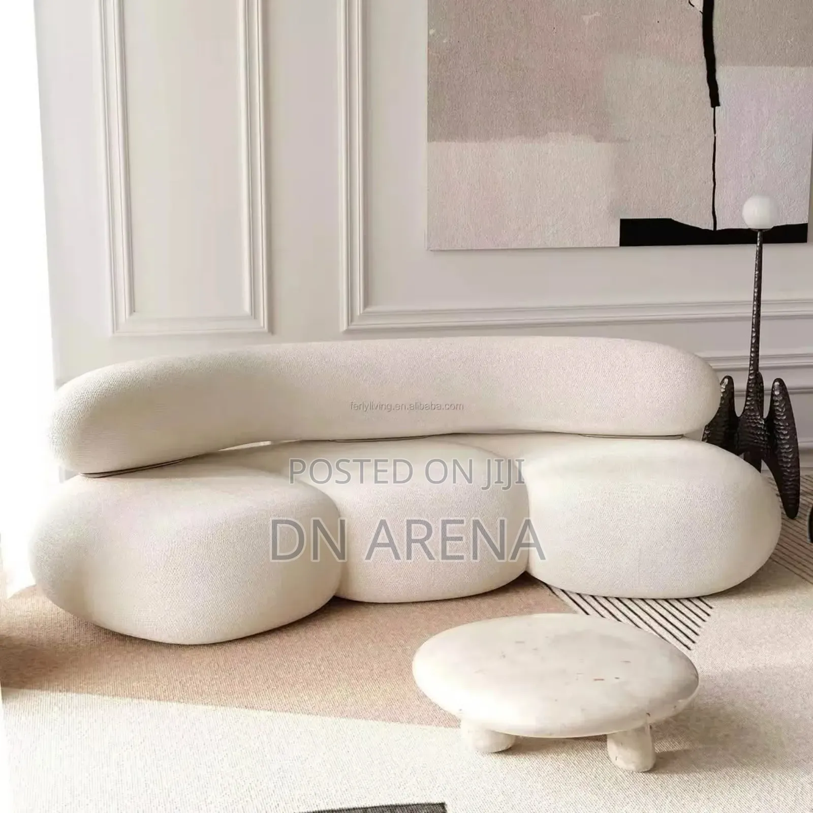 3 Seater Sofa 
Size: Length-220cm Width-100cm Height-70cm
