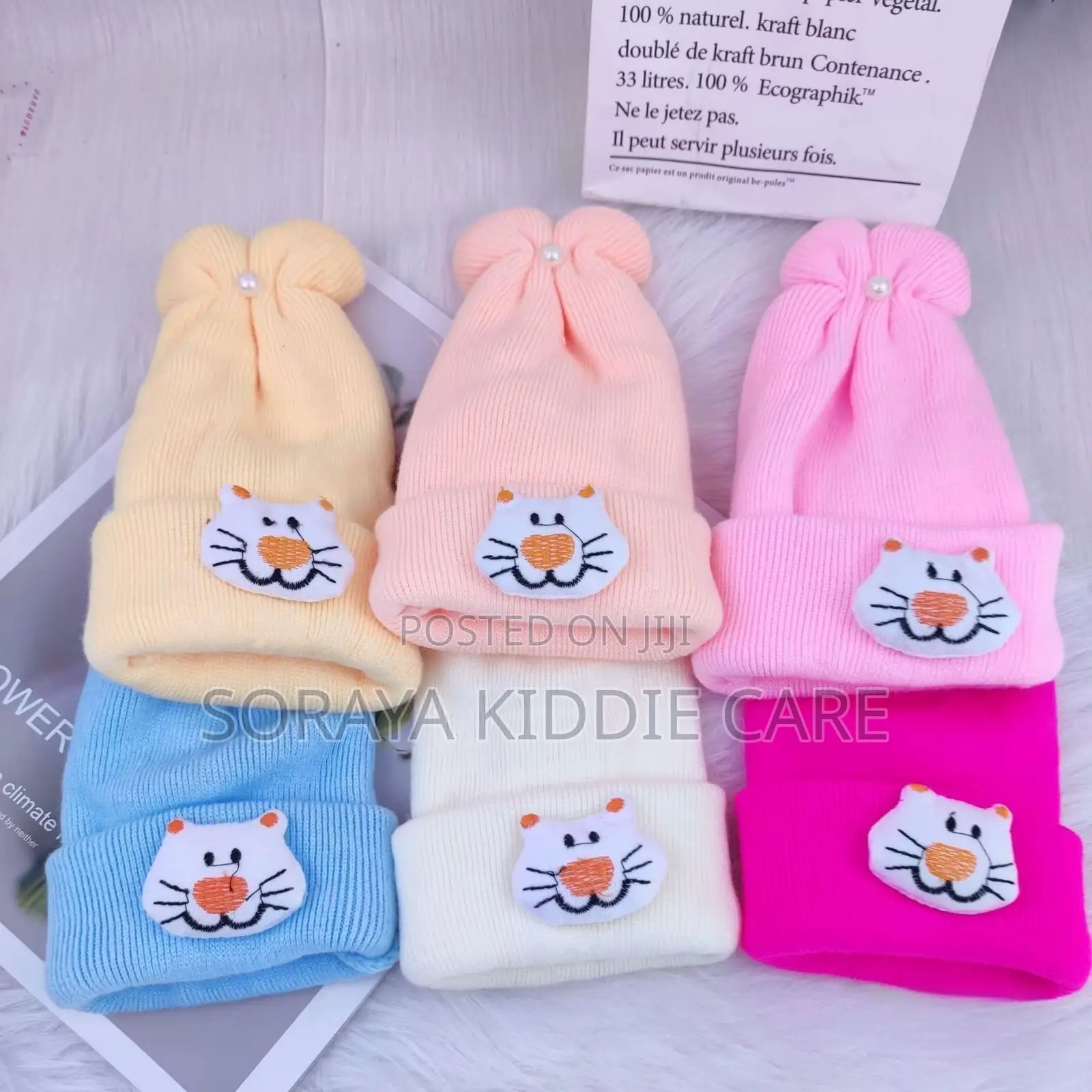 Baby Hat With Rope