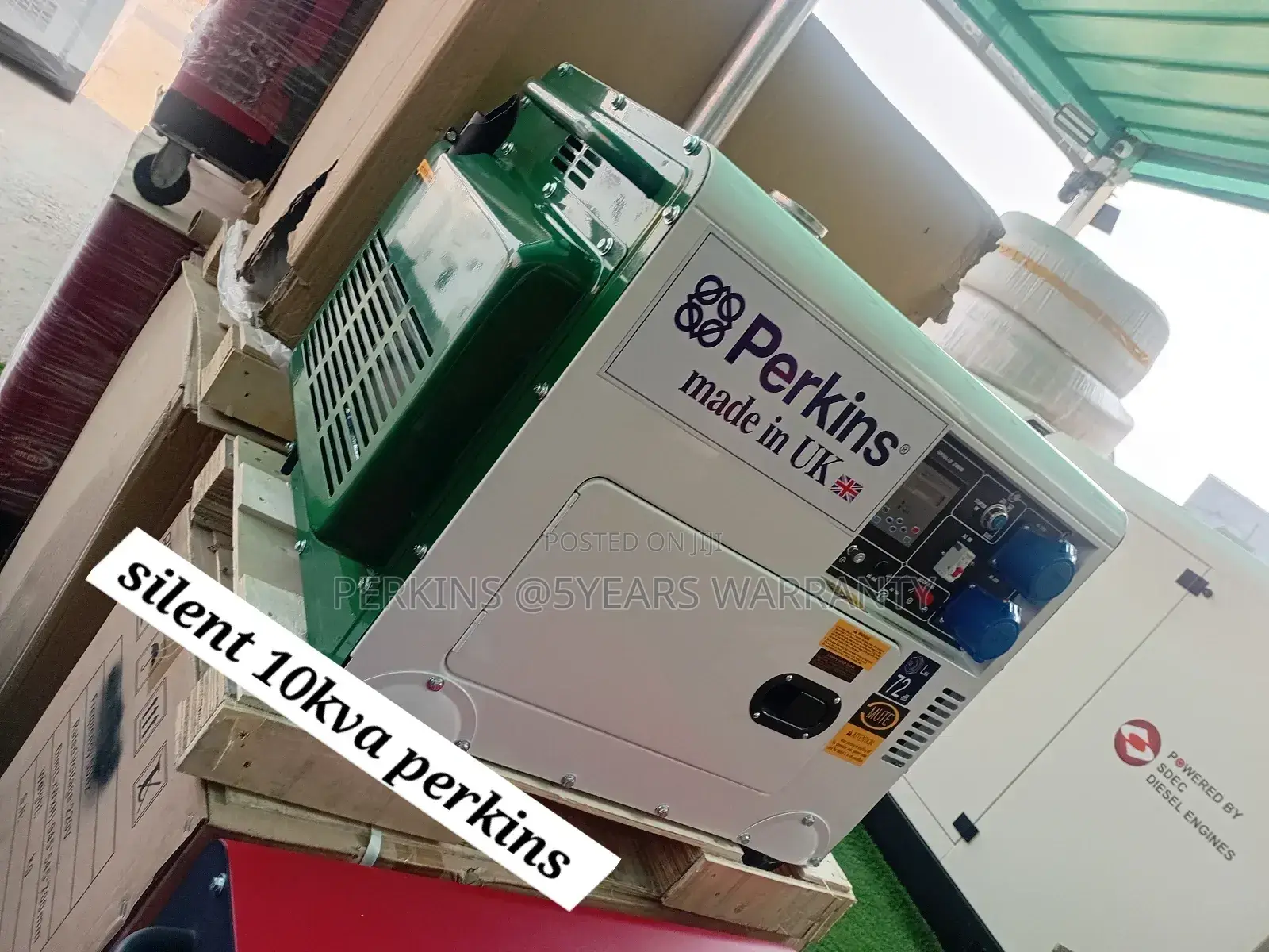 Easy Start 10kva Diesel Silent 13000wats Generator UK Model