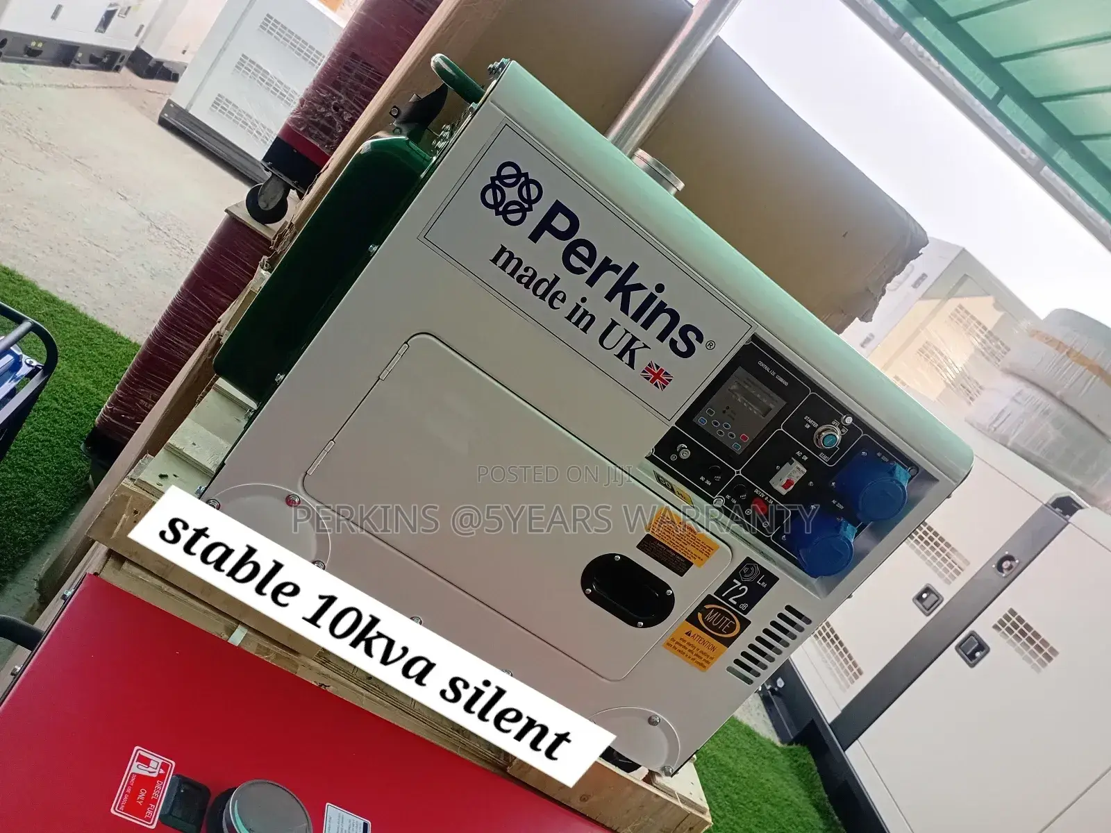 Smart Panel 10kva 13000wats Diesel Silent Perkins Generator