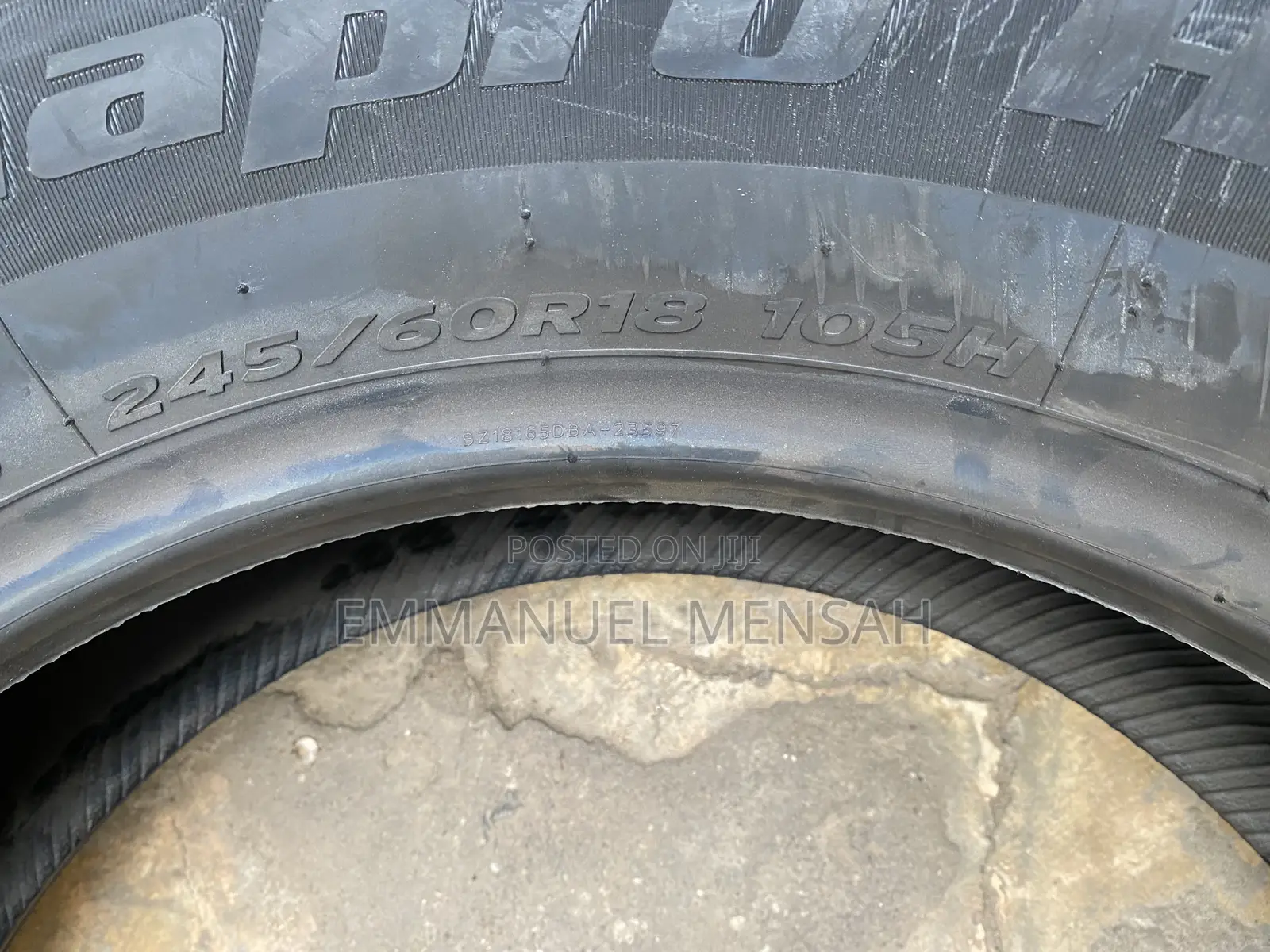245/60r18 Hankook Dynapro Hp2 Tire