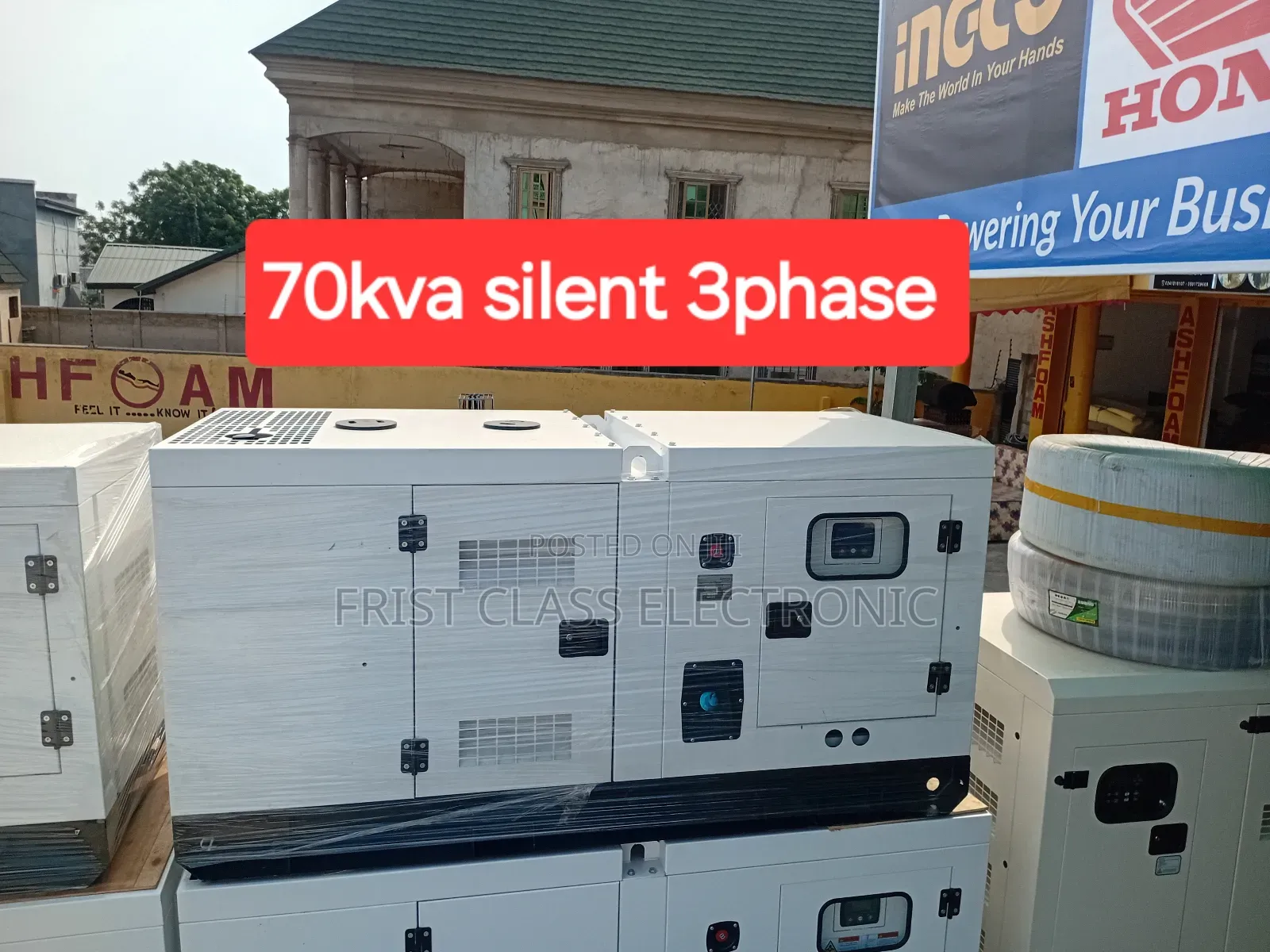 Outstanding 70kva Perkins Generator 3phase Diesel Engine