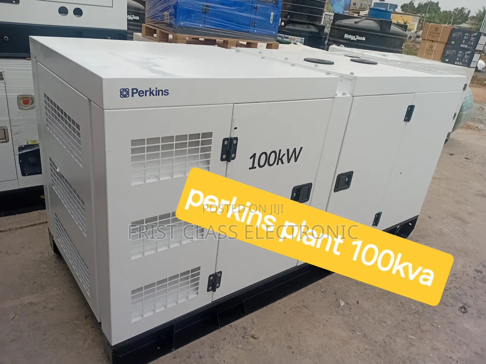 Intelligent Flow of Energy 100kva Perkins Diesel Engine