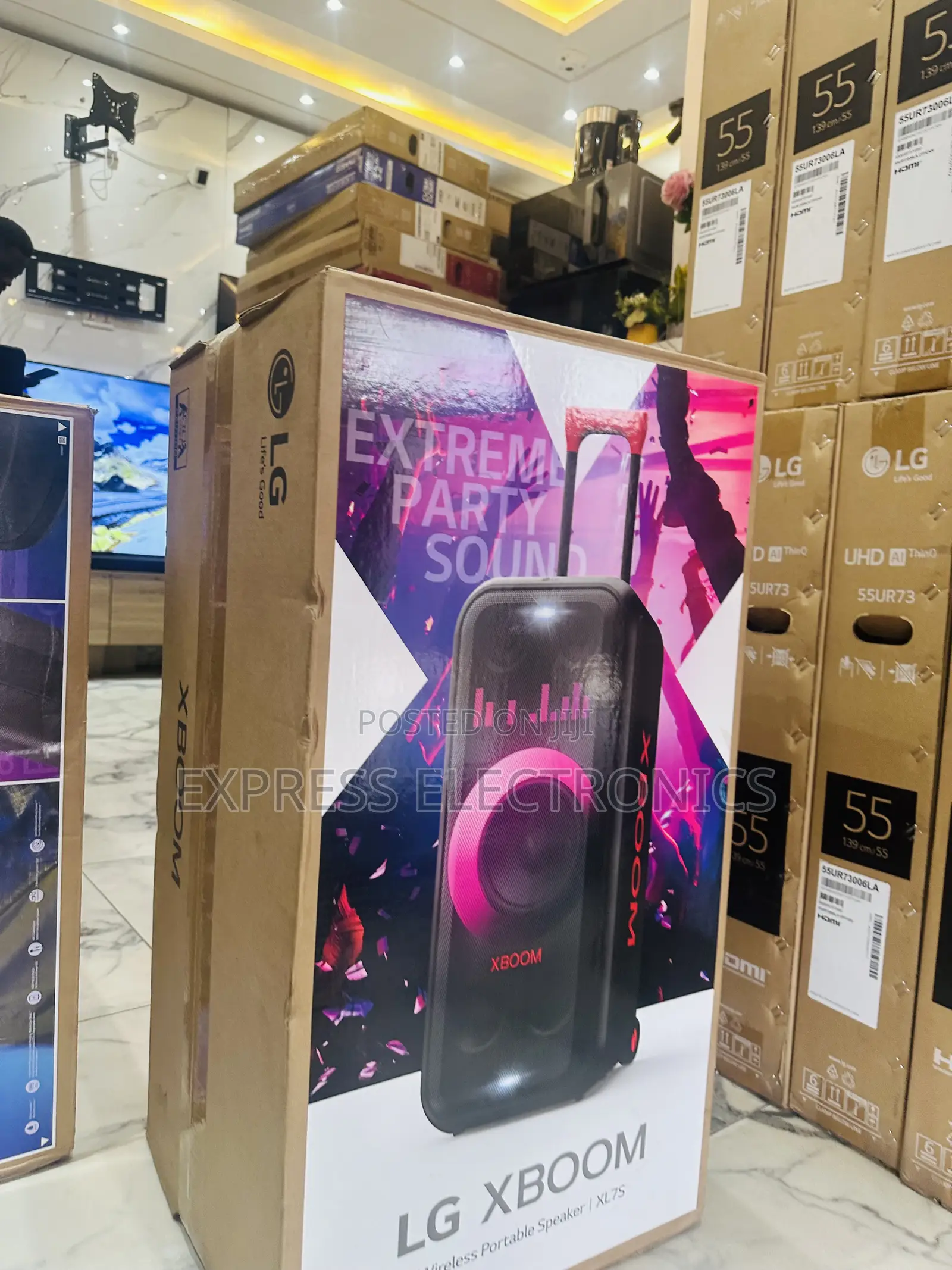 Echo Elegance Bluetooth Speaker LG XL7S Sony