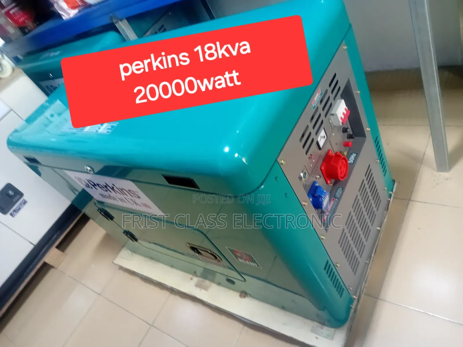 Performing 18kva 20000watt Perkins Generator Diesel Engine