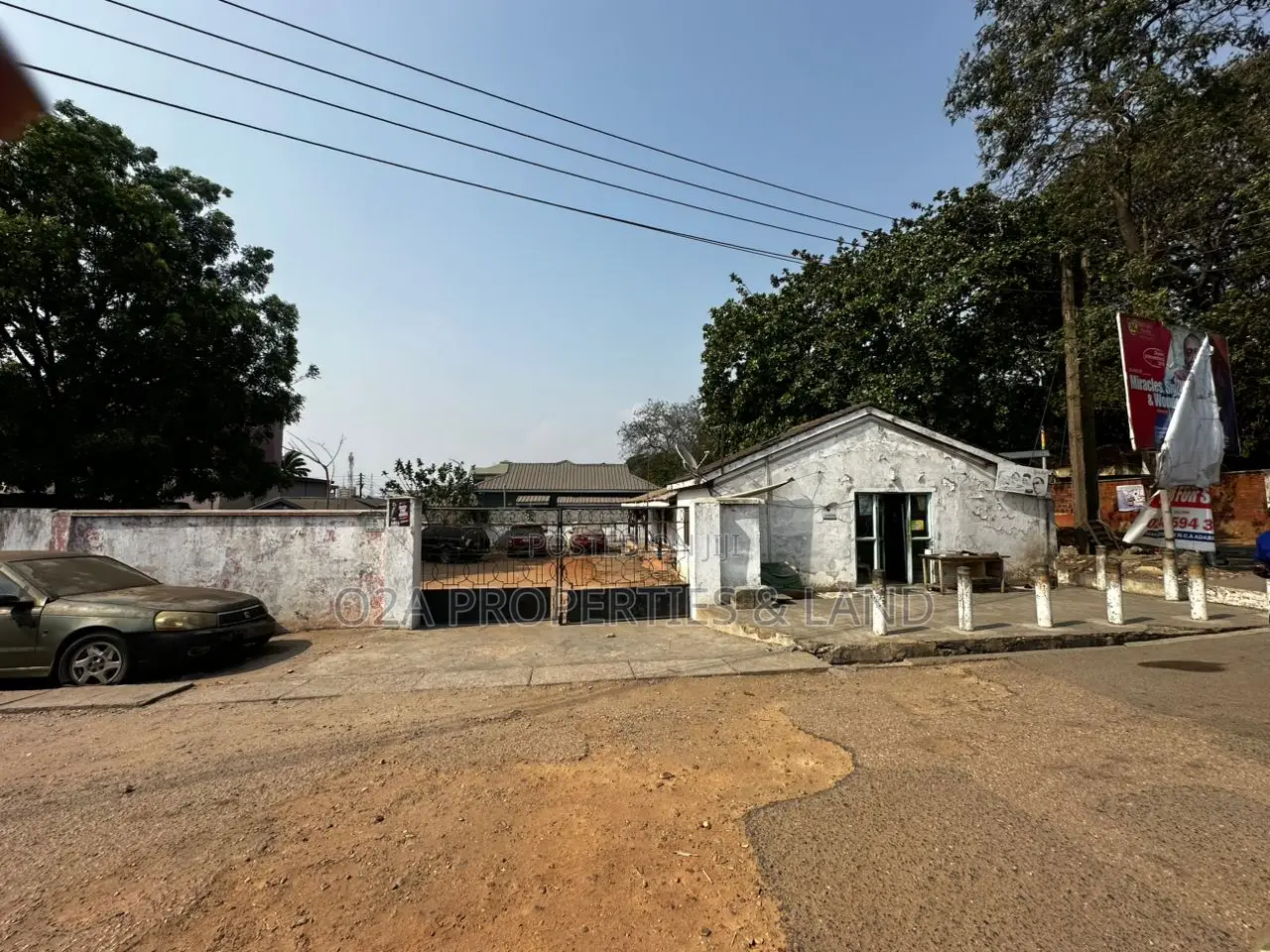 Main Road Titled Plot of Land at Adabraka