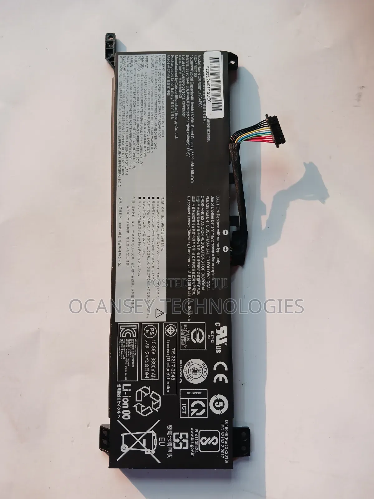 Original Lenovo L19c4pc0 Battery for Legion 5p-15imh05