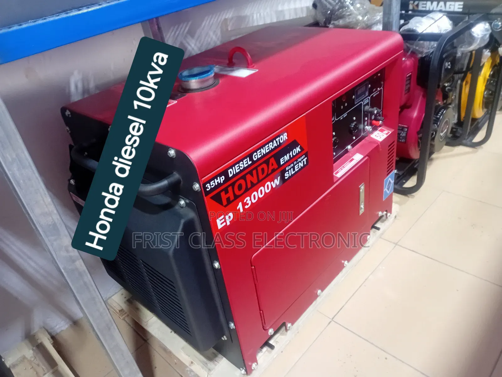 Commercial Honda 10kva Generator 13000wax Diesel Engine