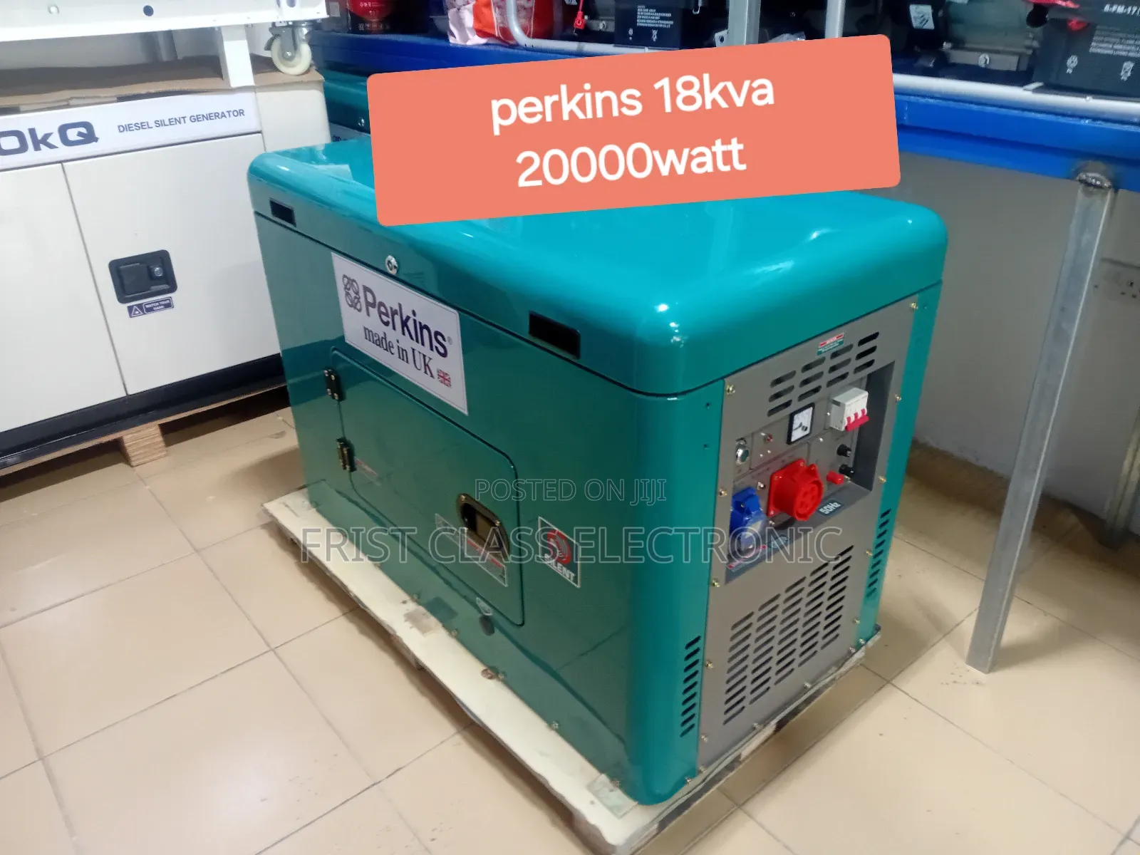 Undisputed Generator 18kva 20000watt Perkins Diesel Engine