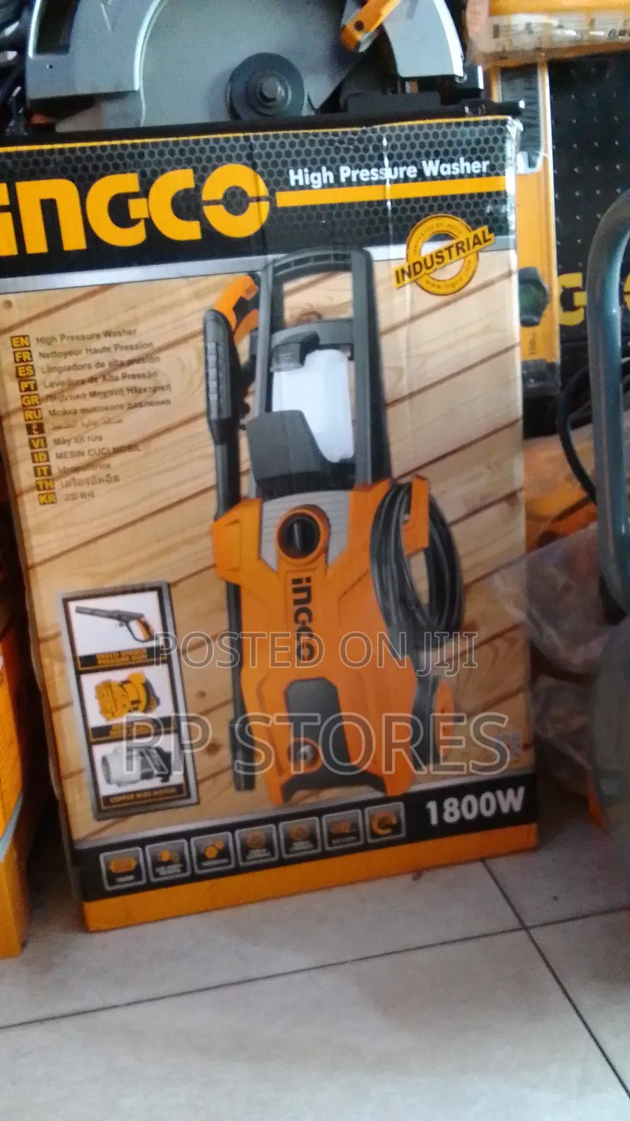 Ingco High Pressure Washer 1800w