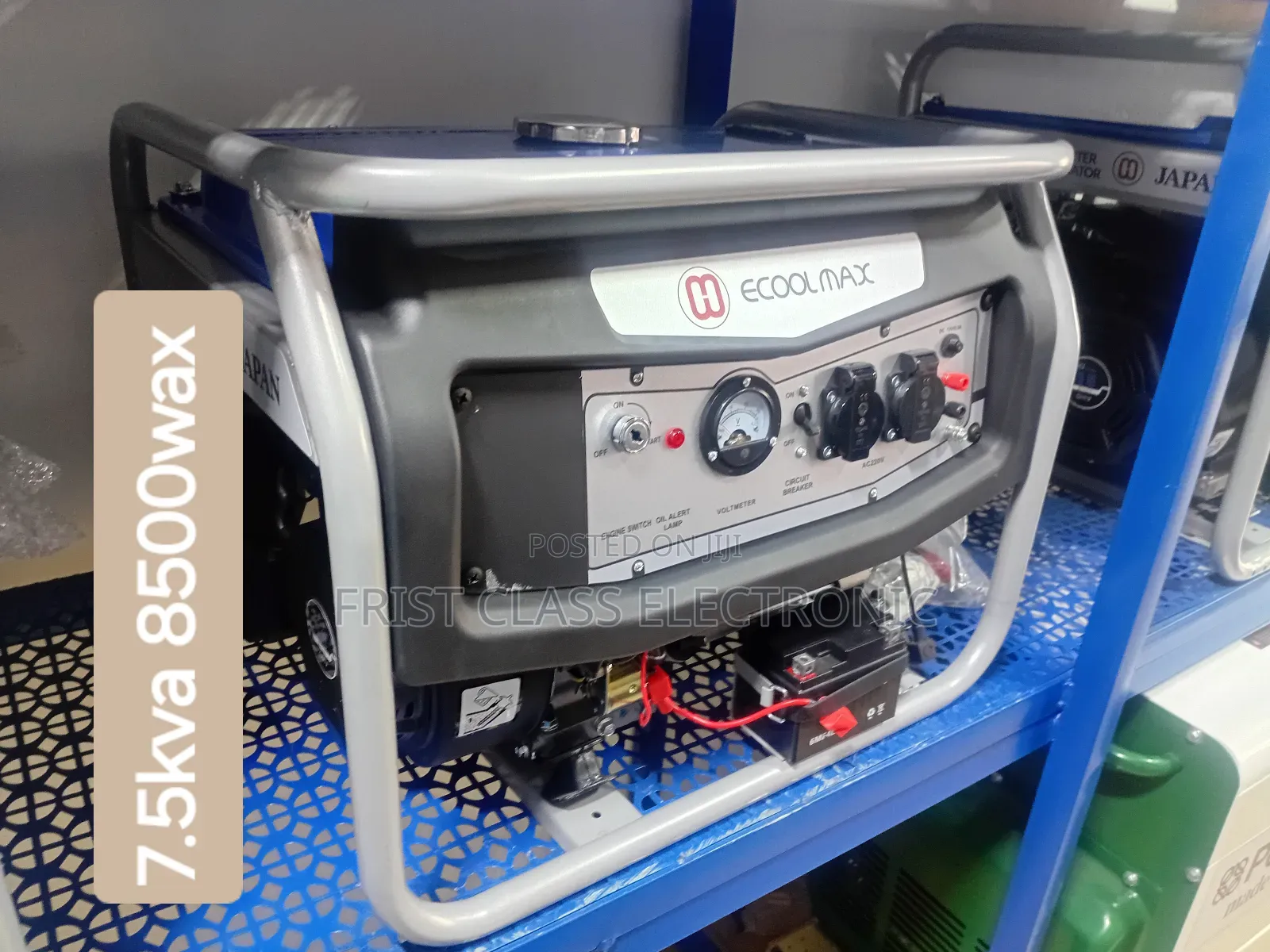 Woow!Ecoolmax Generator Petrol 8500wax Key Switch