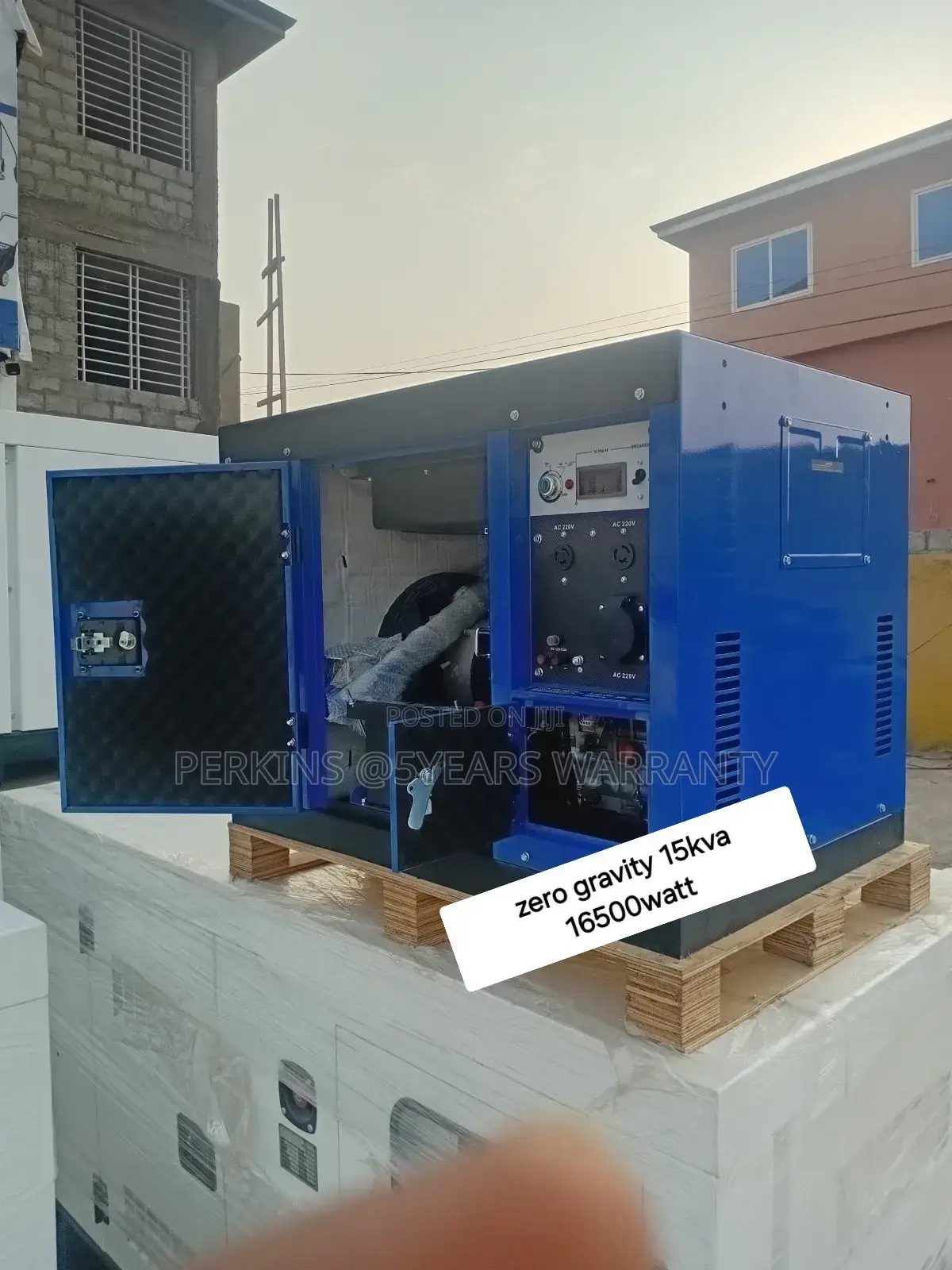 British Standard Perkins Diesel Silent Generator UK Made In