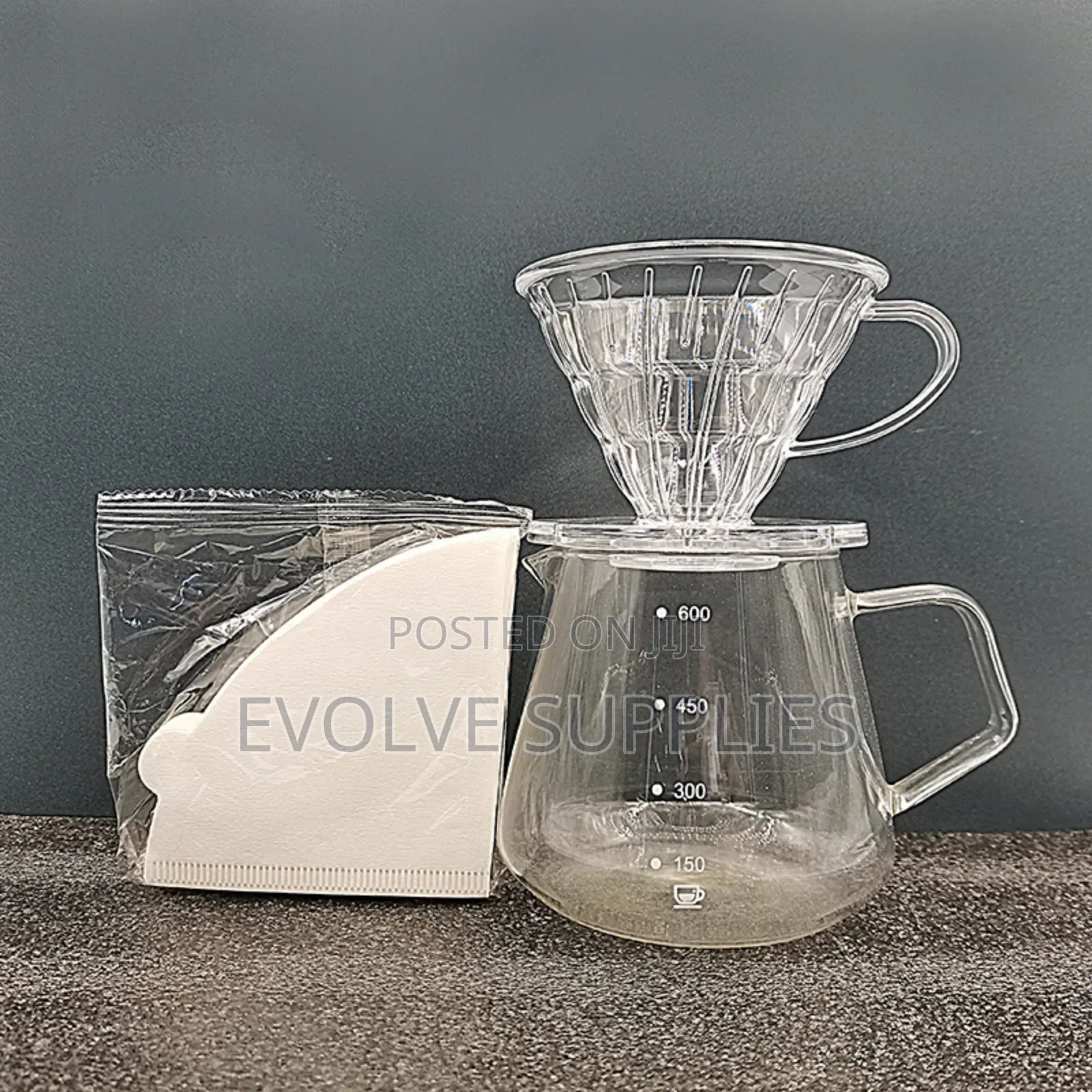 600ml With V60 Coffee Dripper