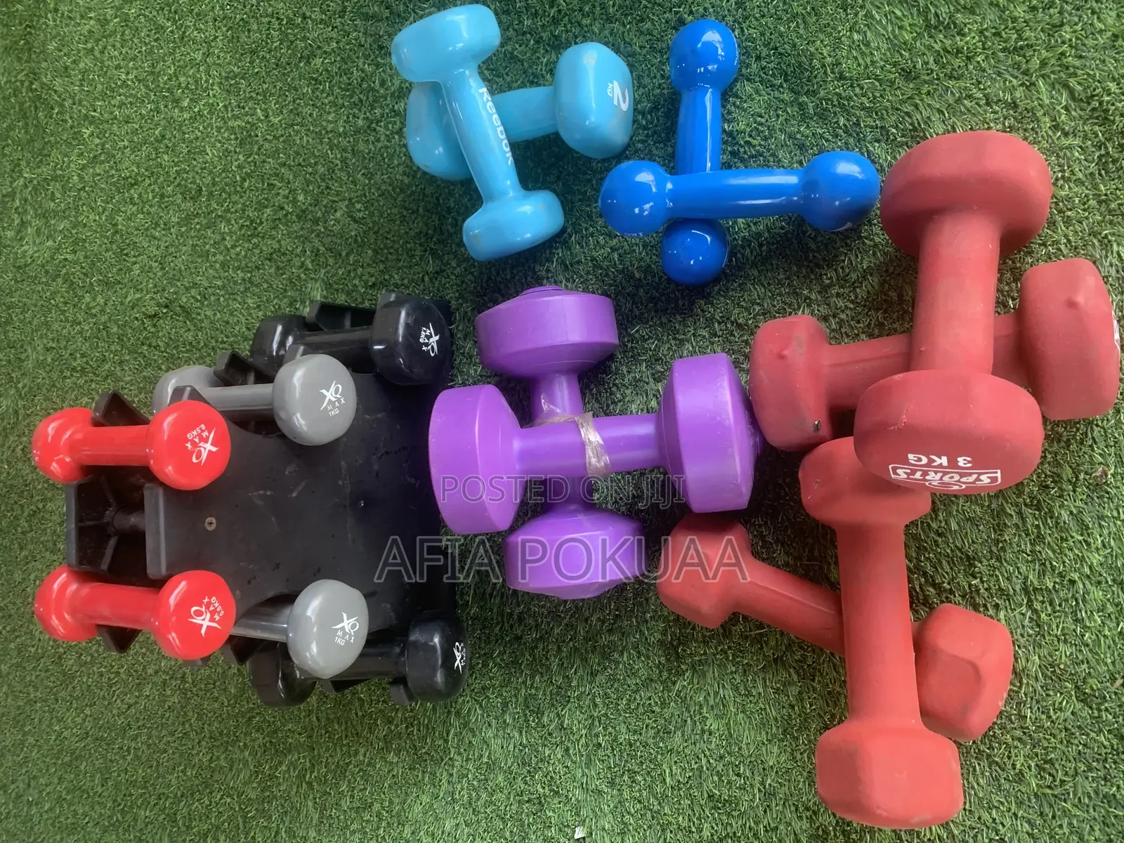 Dumbells 3kg 2kg