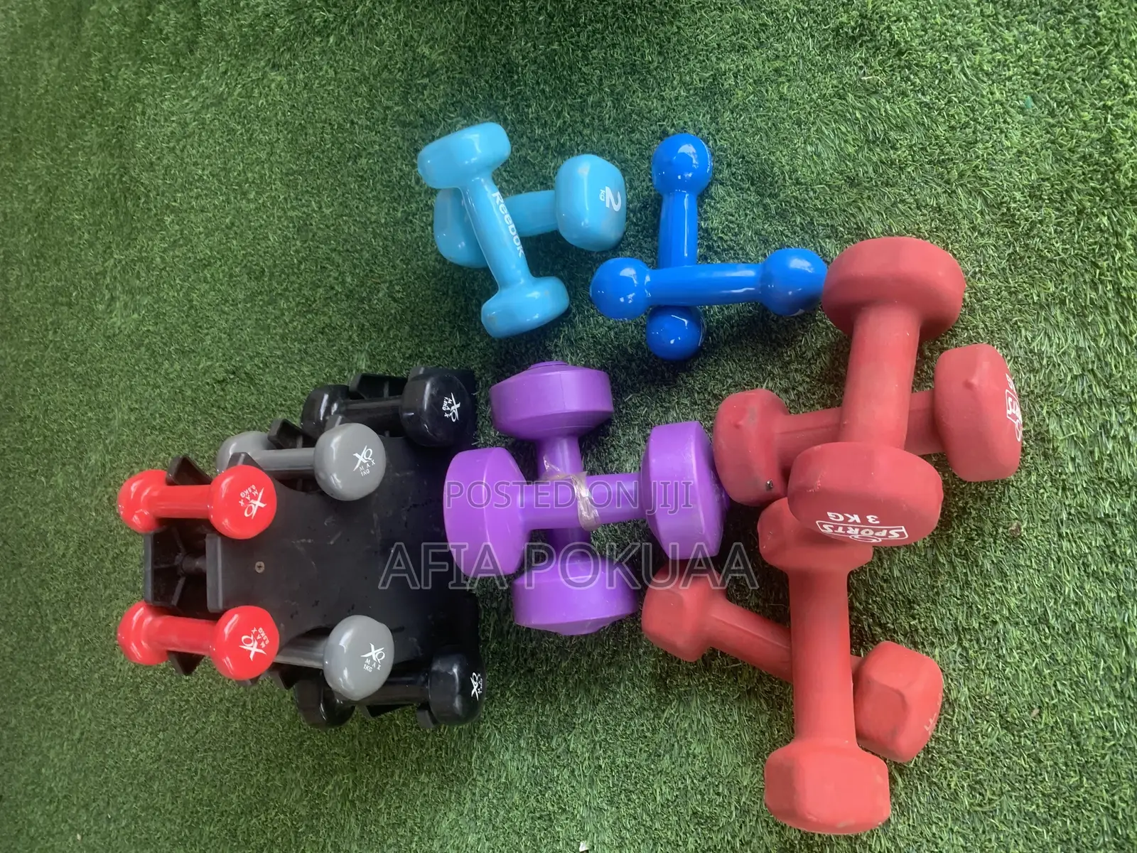 Dumbells 3kg 2kg