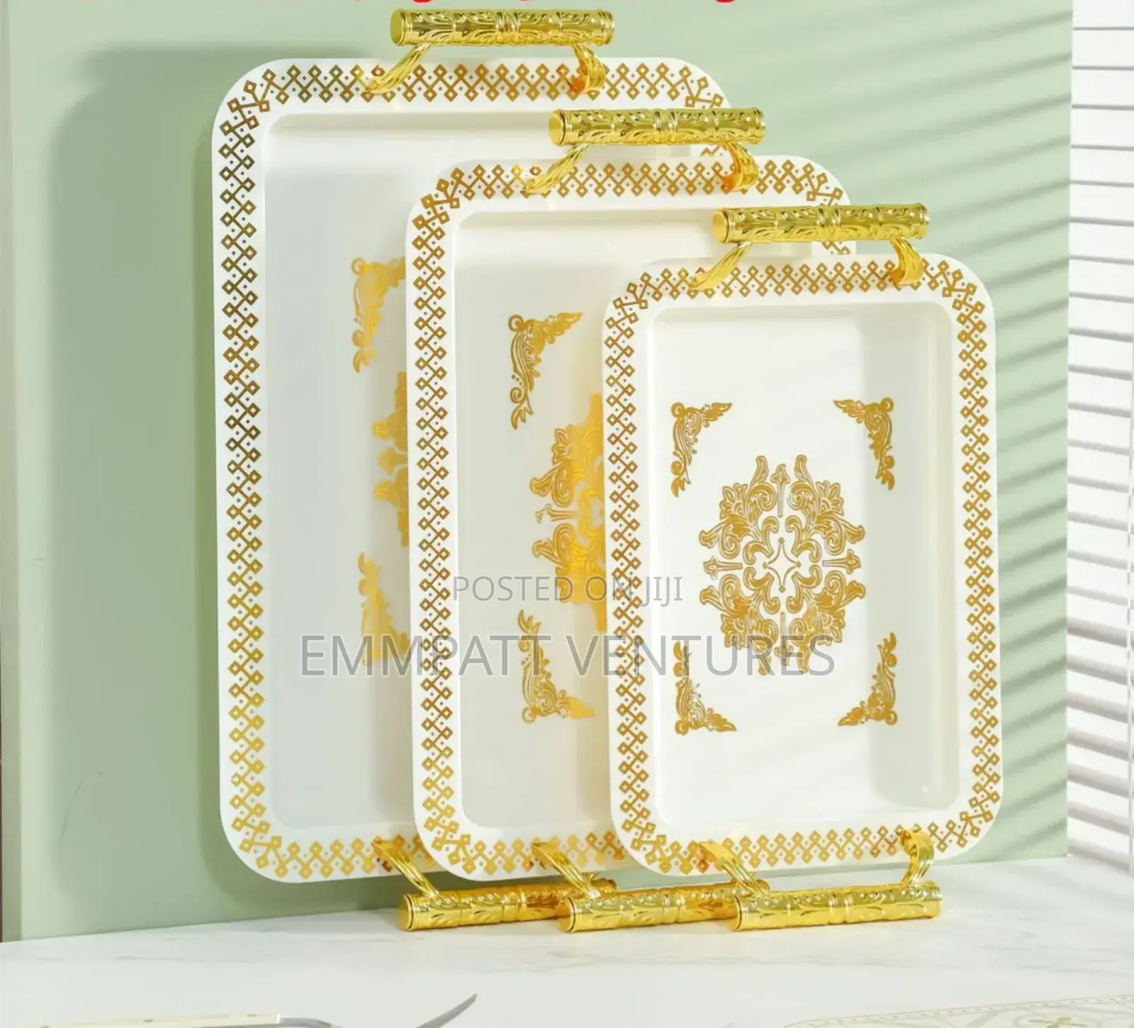 Classic Serving Trays 3 Set