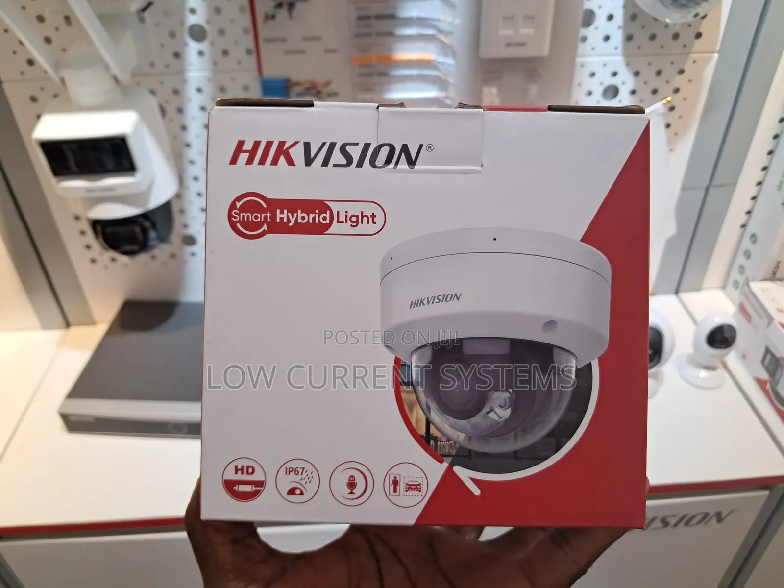 Hikvision 4mp Hybrid Audio Mic Camera IP DOME Mobile Displ
