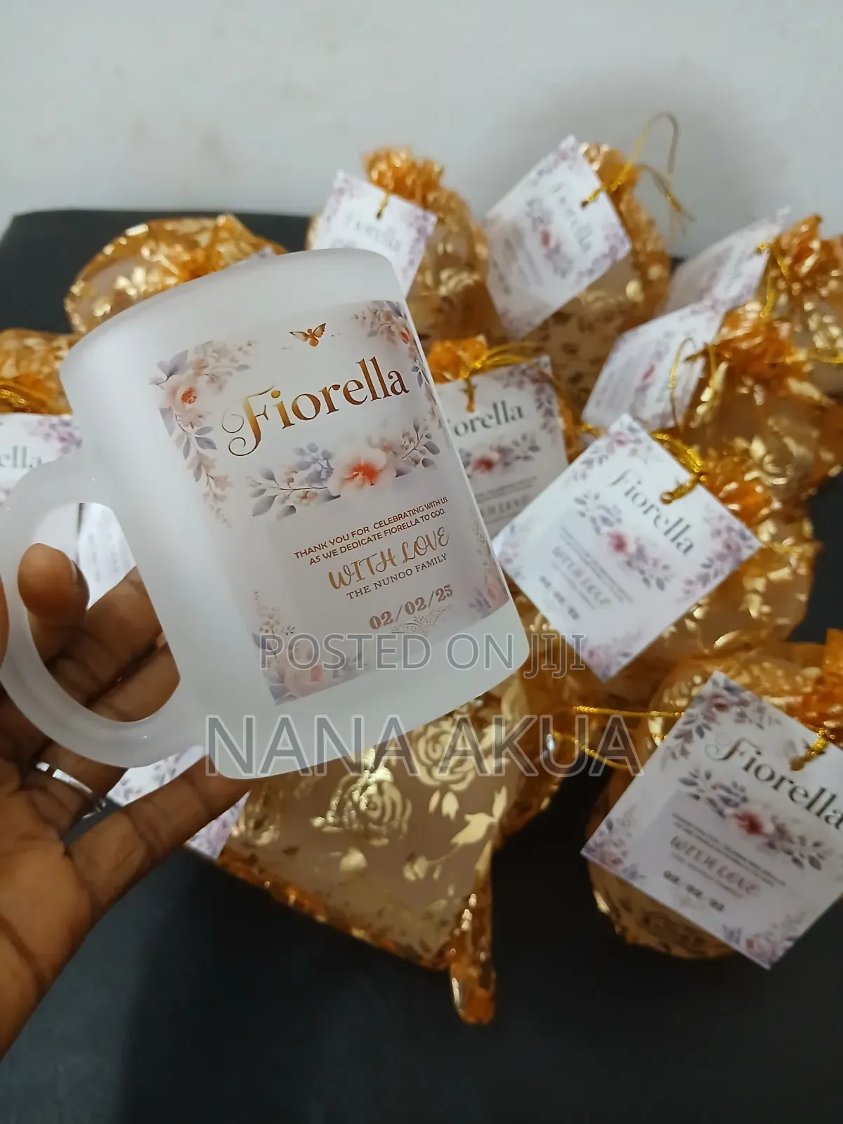 Branded Frosted Mugs With Packaging