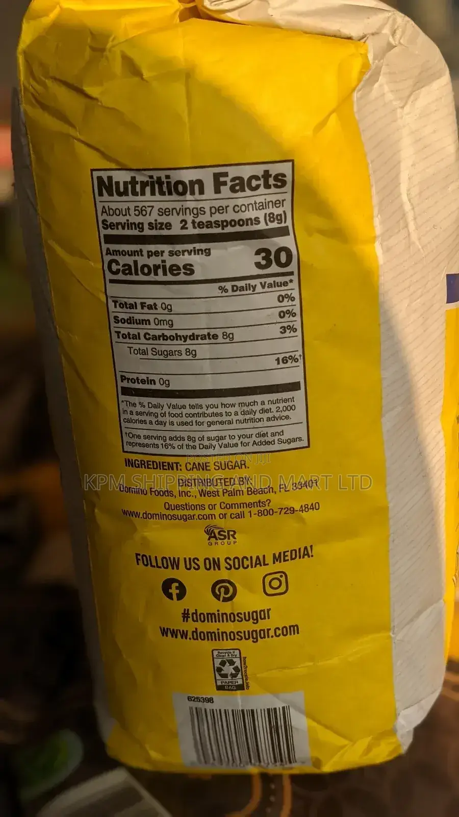 Domino Granulated Sugar