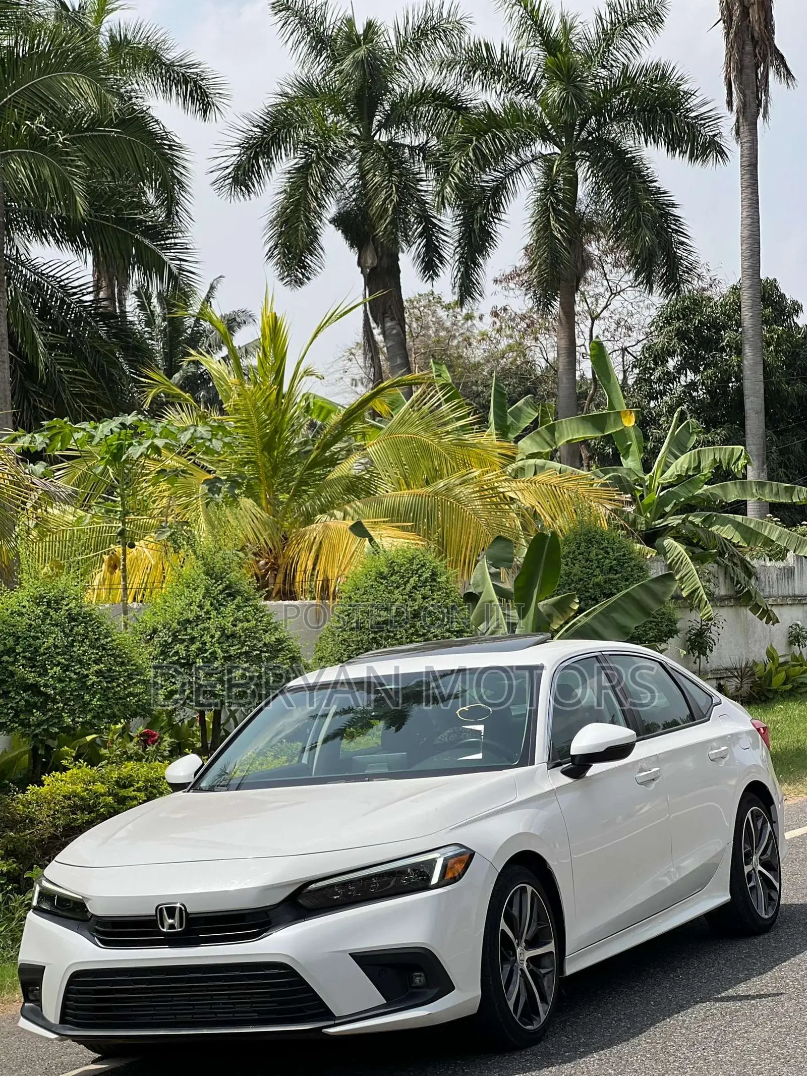 Honda Civic Touring 2022 White