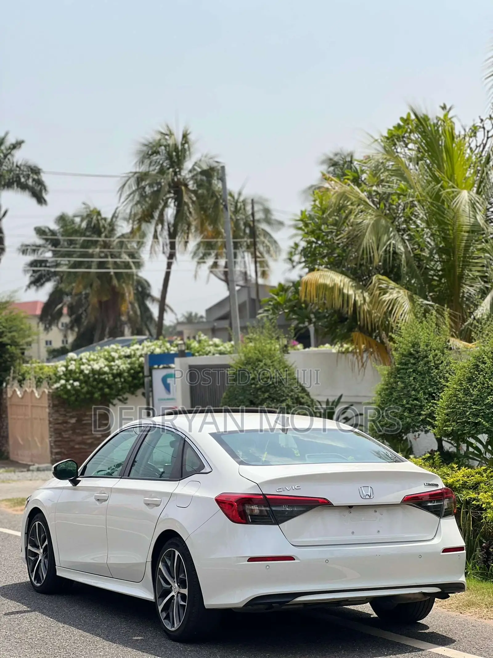 Honda Civic Touring 2022 White