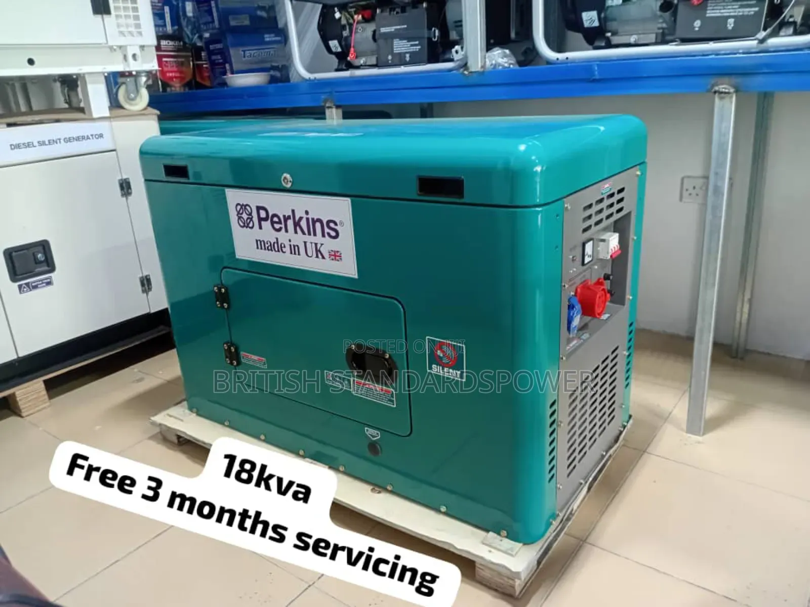 18kva UK Perkins Diesel Genset 20000watts