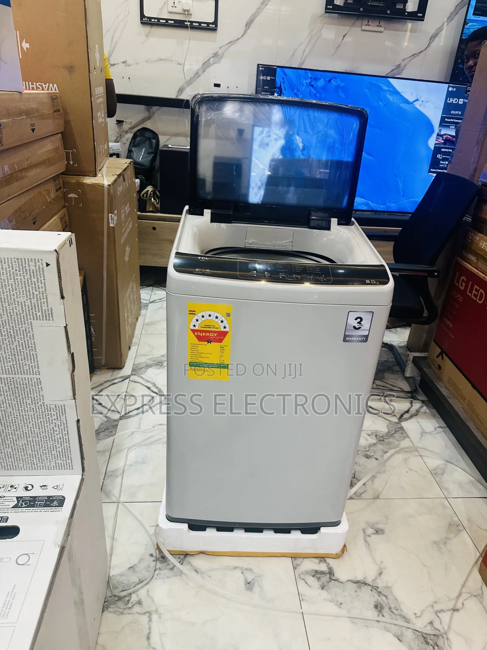 Wash Wizard  TCL Full Auto Topload 8kg WM