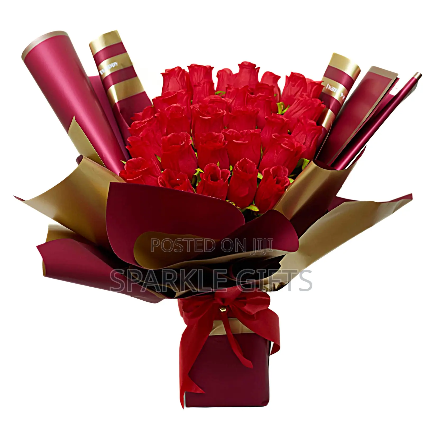 Fresh Stunning Natural Rose Bouquet For Her This Valentine