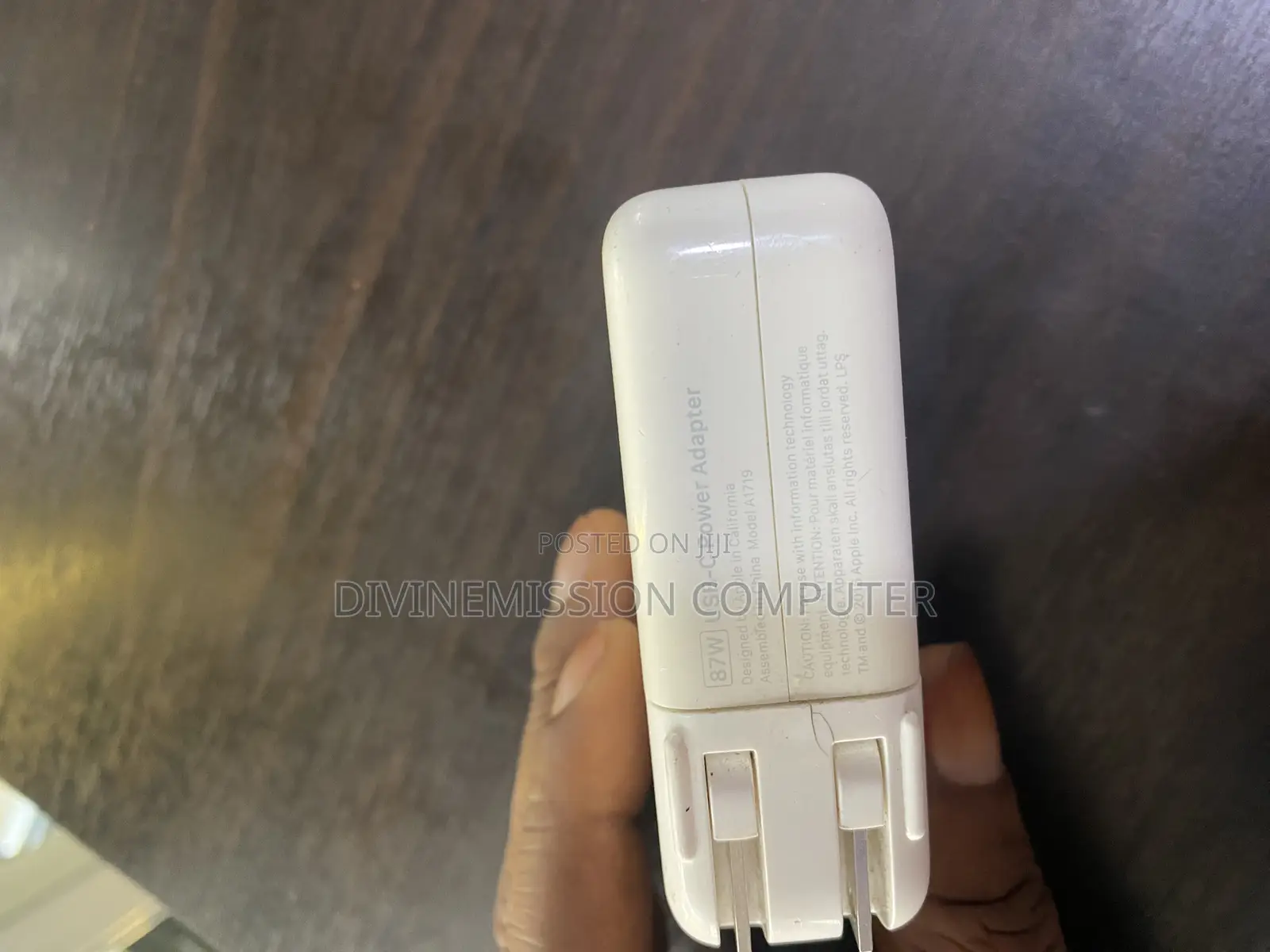 Macbook/Apple Type C 87w Head Uk  Brand Original