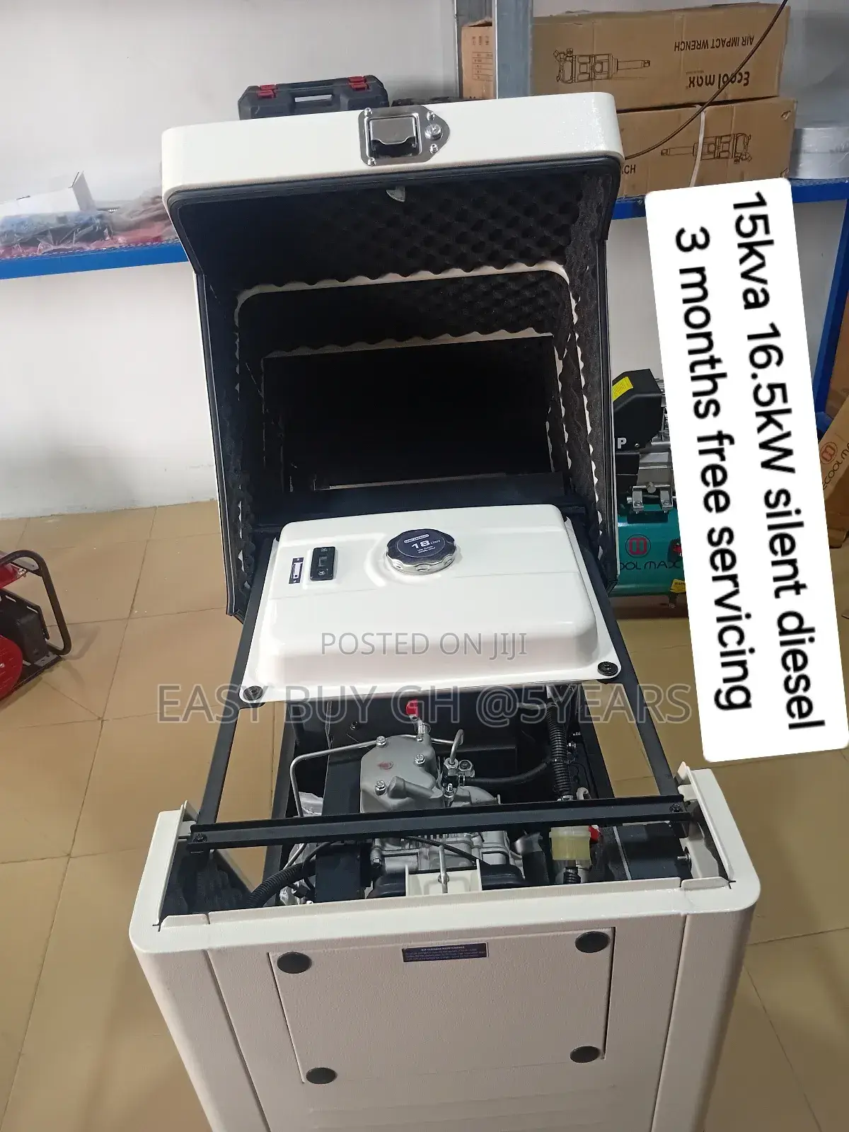 15kva Mega Silent UK-D Generator 15kva 16.5kw Diesel