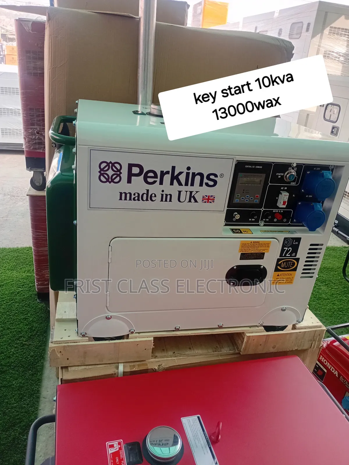 Performing Perkins 10kva 13000wax Diesel Engine Silent 10kva