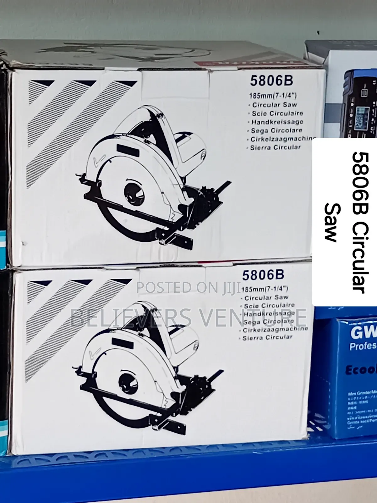 Powerful Circular Saw 5806B