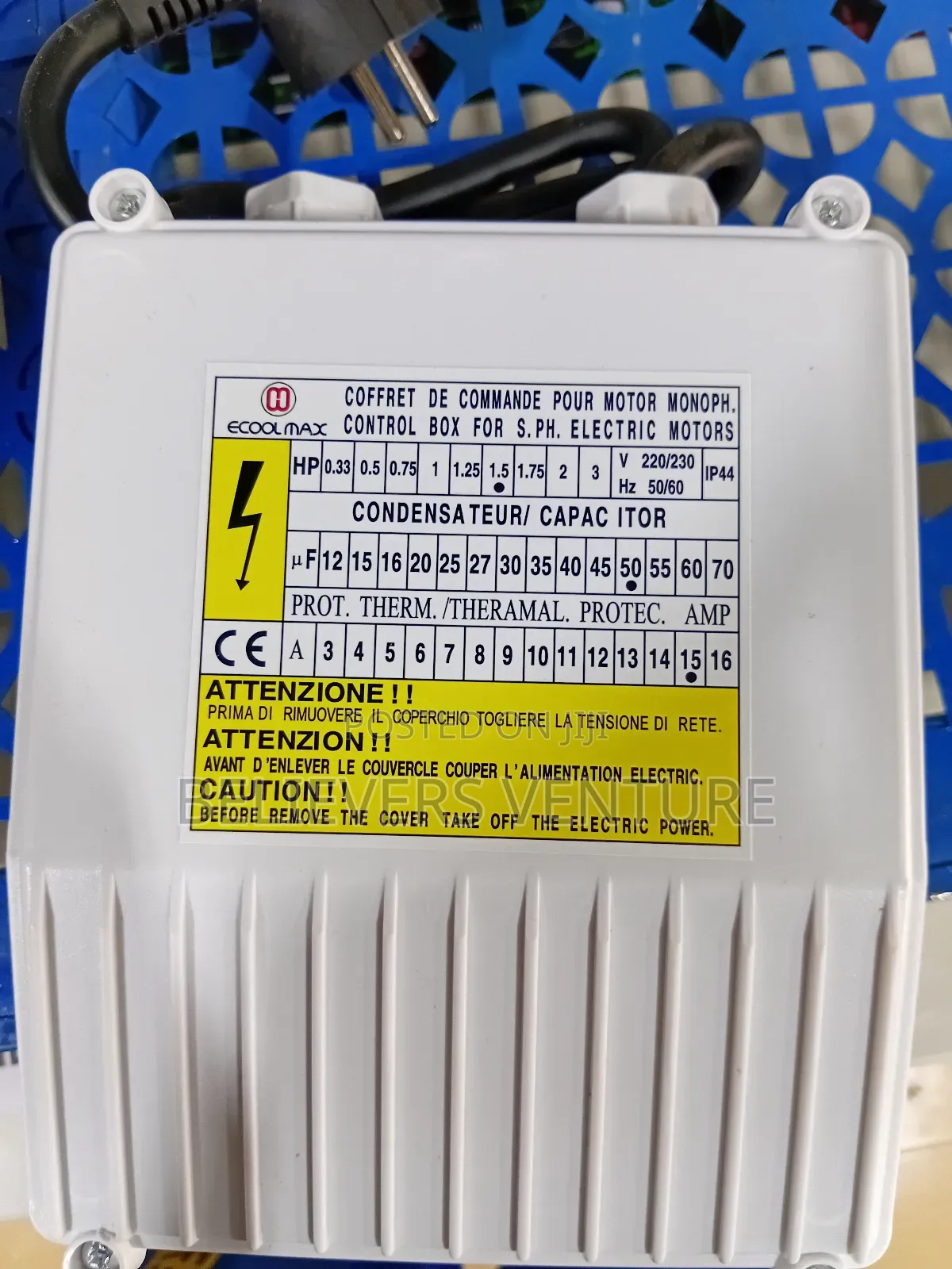 1.1kw Controller Board Machine 1.5HP
