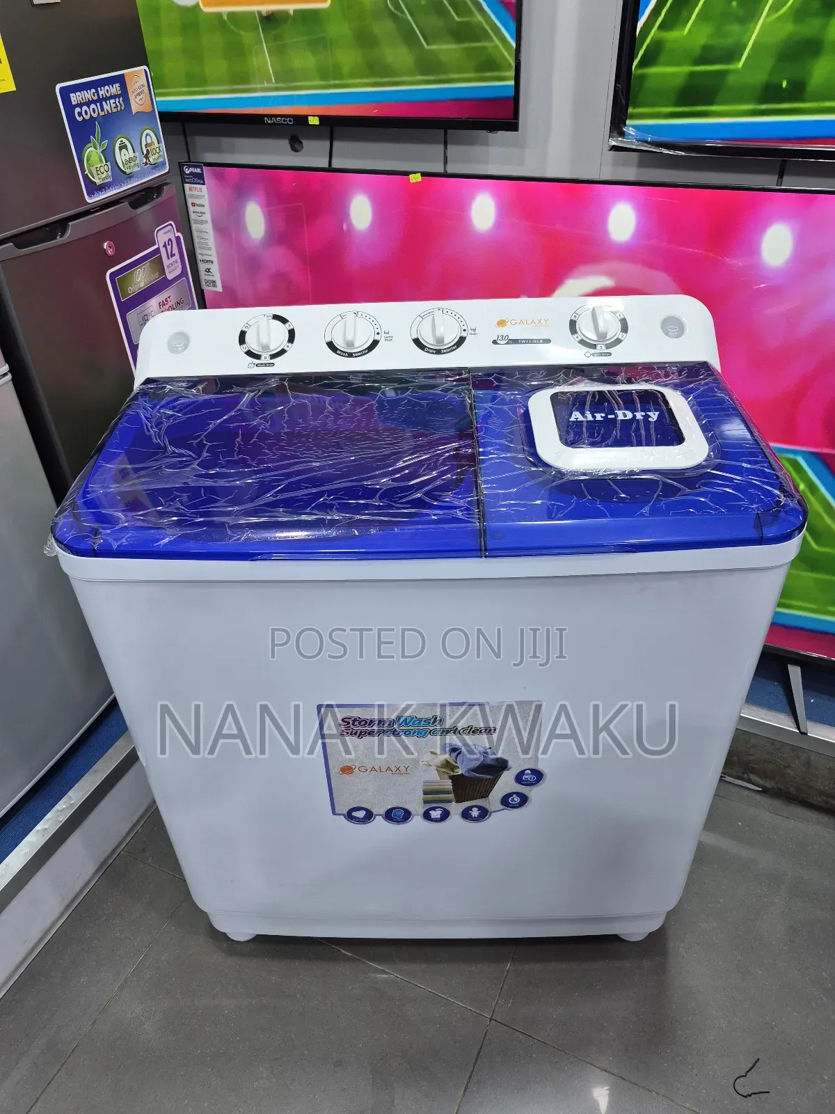 Semi Automatic_galaxy 13kg Washing Machine Top Load