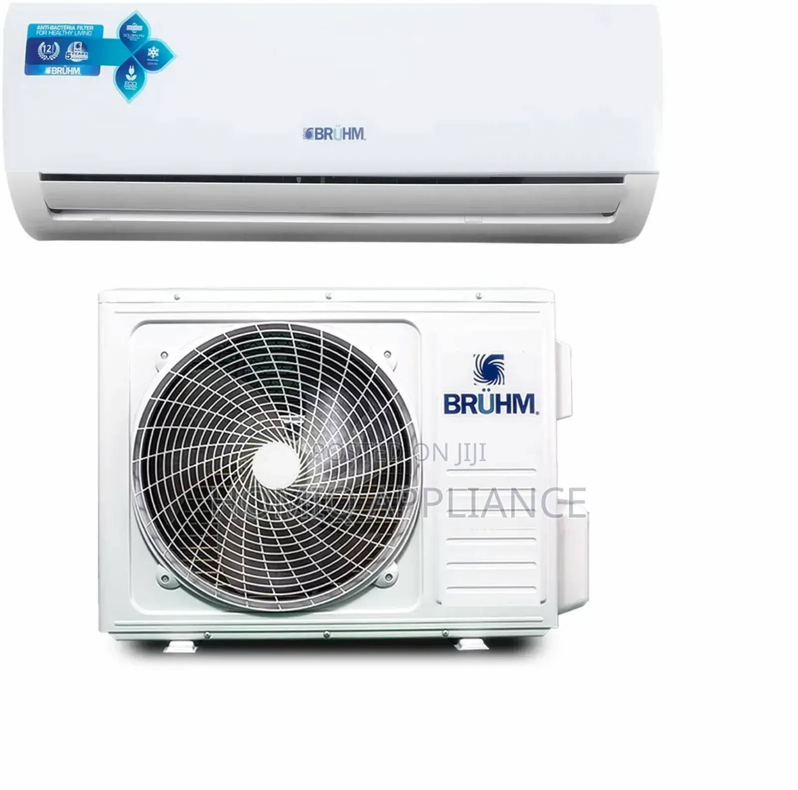 Shop Bruhm 1.5 Hp Split R410 Ac Bas-12rcew
