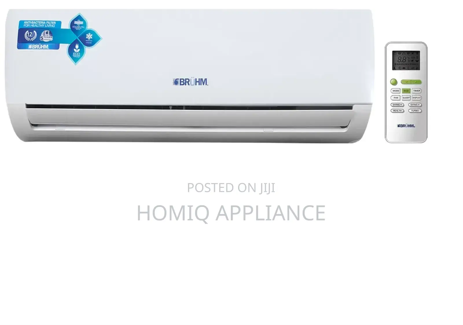 Bruhm 2.0hp R410a Gas Aircondition Bas-18rcew