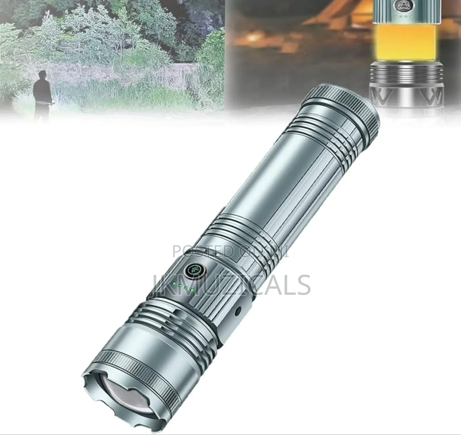Security Torch Light_ Powerful _ Flashlight