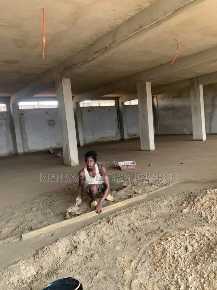 Building House and Face Wall
