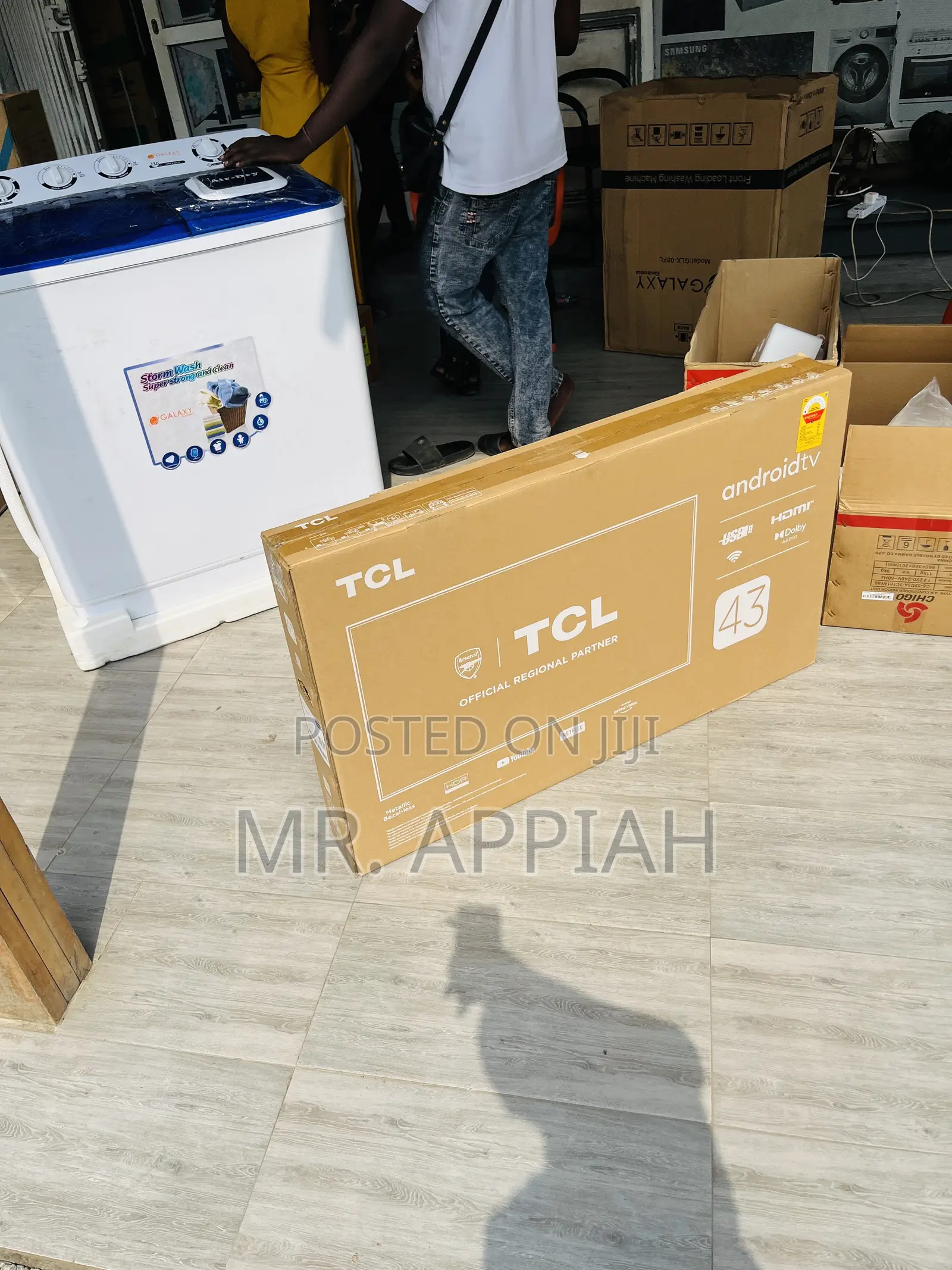 Unique TCL 43s4500 43 Inch Full Hd Smart Screen Tv.