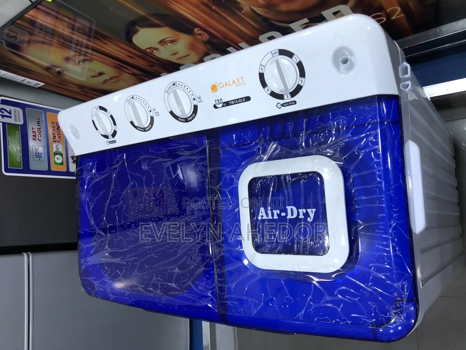 Affordable Galaxy Washing Machine Twin Top 13kg Available