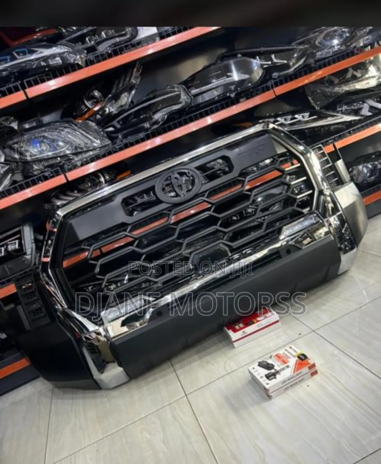 Toyota Tundra 2024 Front Bumper Complete and Kind of Bumpers