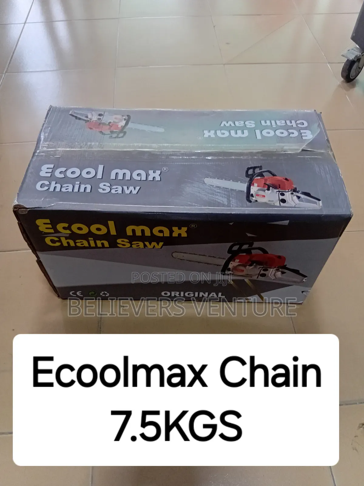 Powerful 7.5KGS Ecoolmax Gasoline Chain Saw