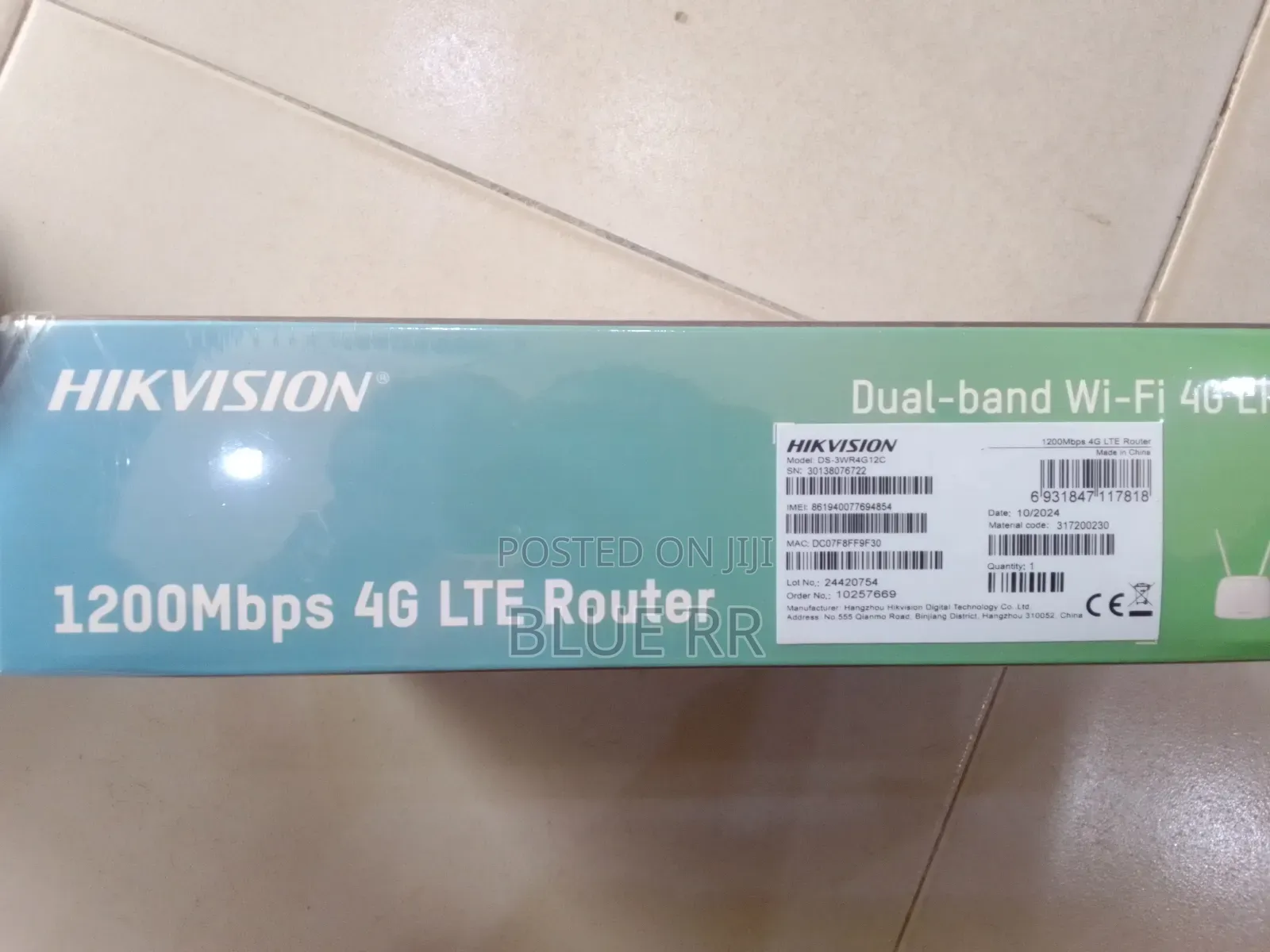 Hikvision 1200mbps 4g Lte Router