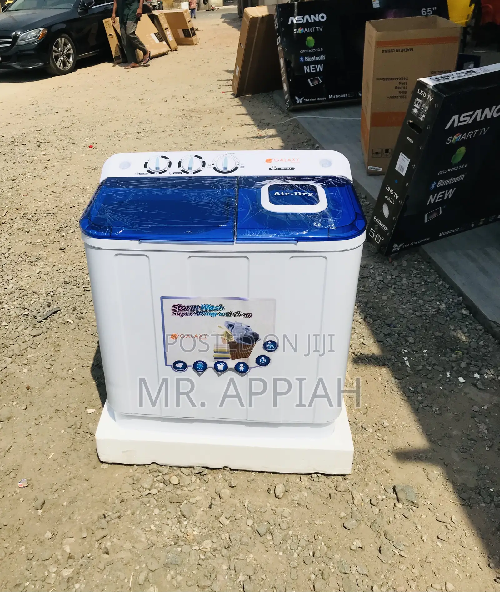 Quality Galaxy 5kg Semi-Automatic Washing Machine.