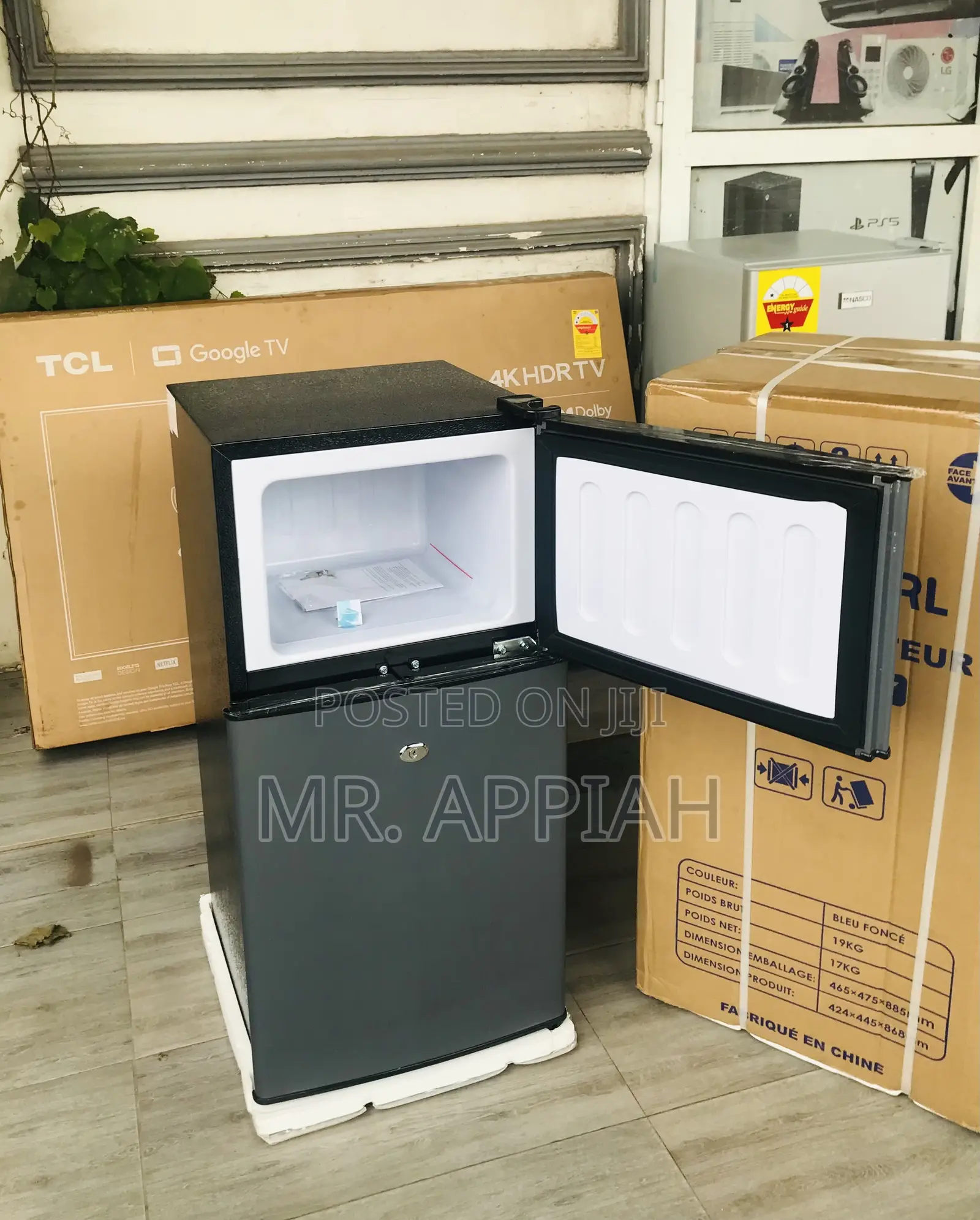 Keep Your Food Fresh With Pearl 2 Door Table Top Fridge.
